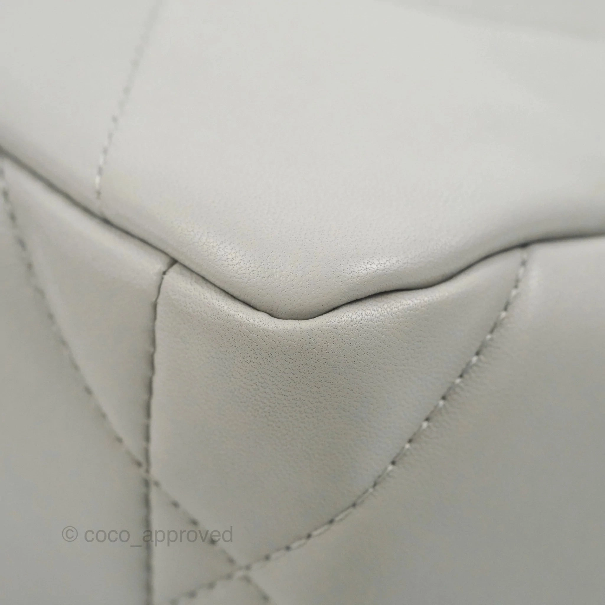 Chanel 19 Small Grey Lambskin Mixed Hardware