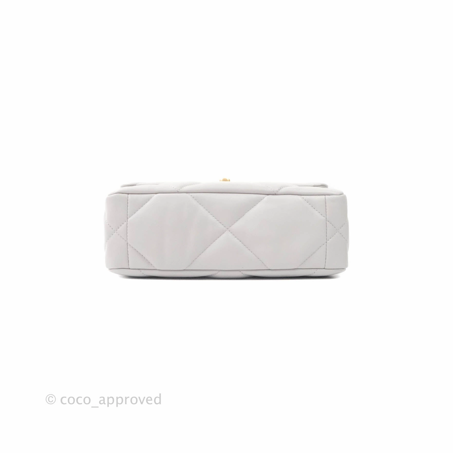 Chanel 19 Small Grey Mixed Hardware 21A