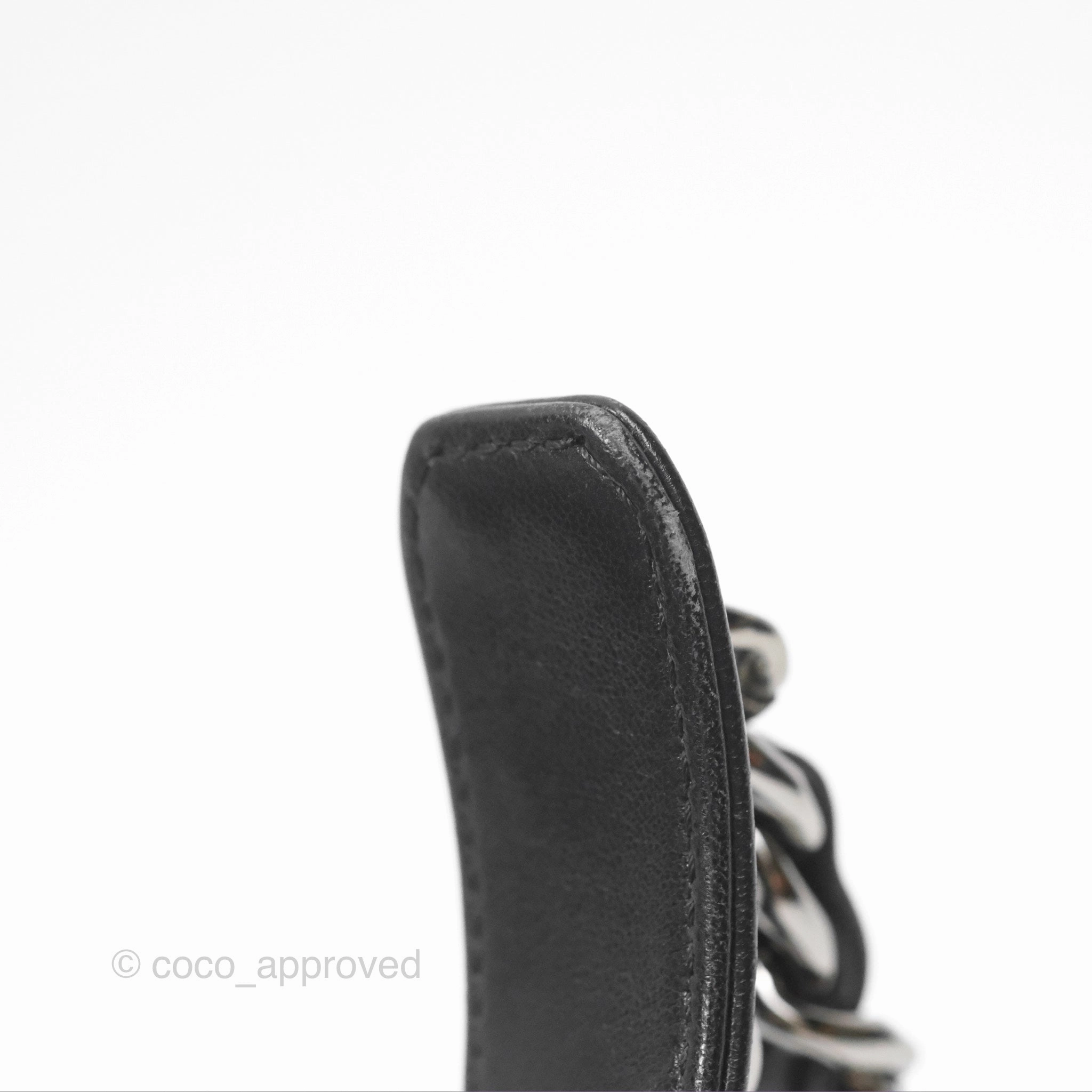 Chanel 19 Small Grid Black Beige Tweed Mixed Hardware