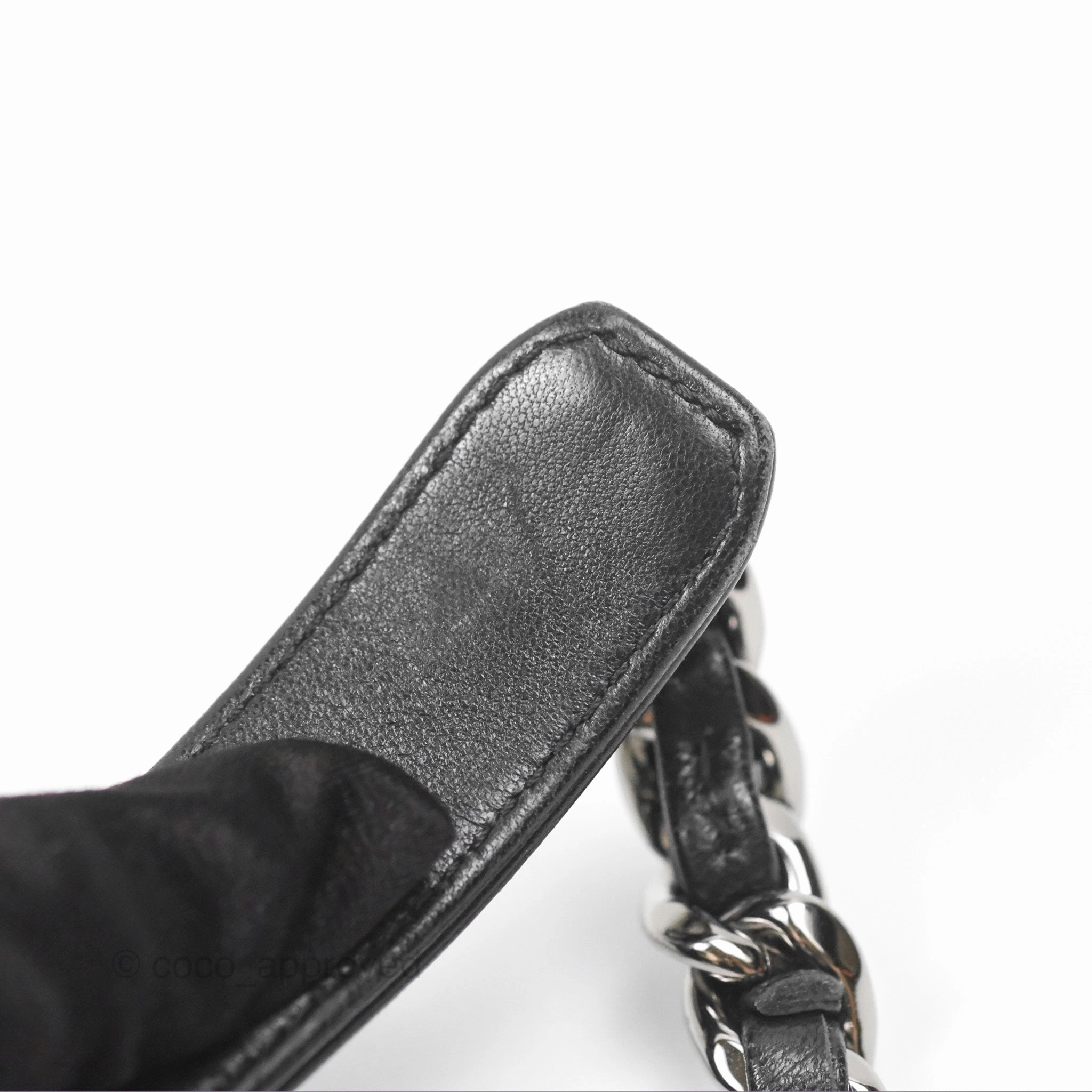 Chanel 19 Small Grid Black Beige Tweed Mixed Hardware