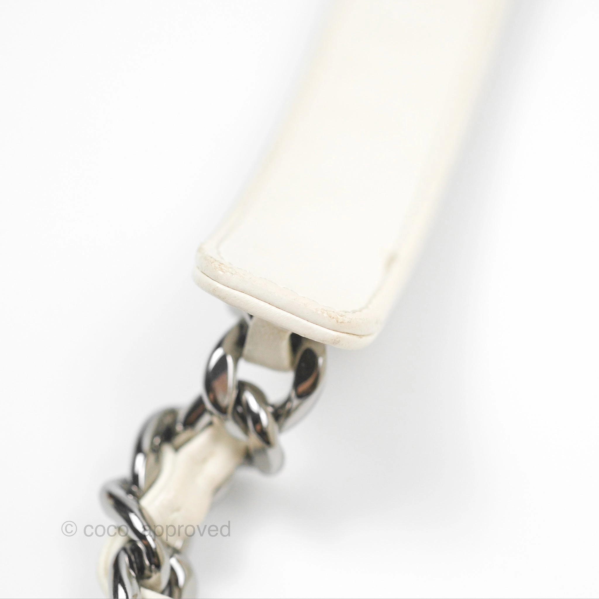 Chanel 19 Small Ivory White Lambskin Mixed Hardware