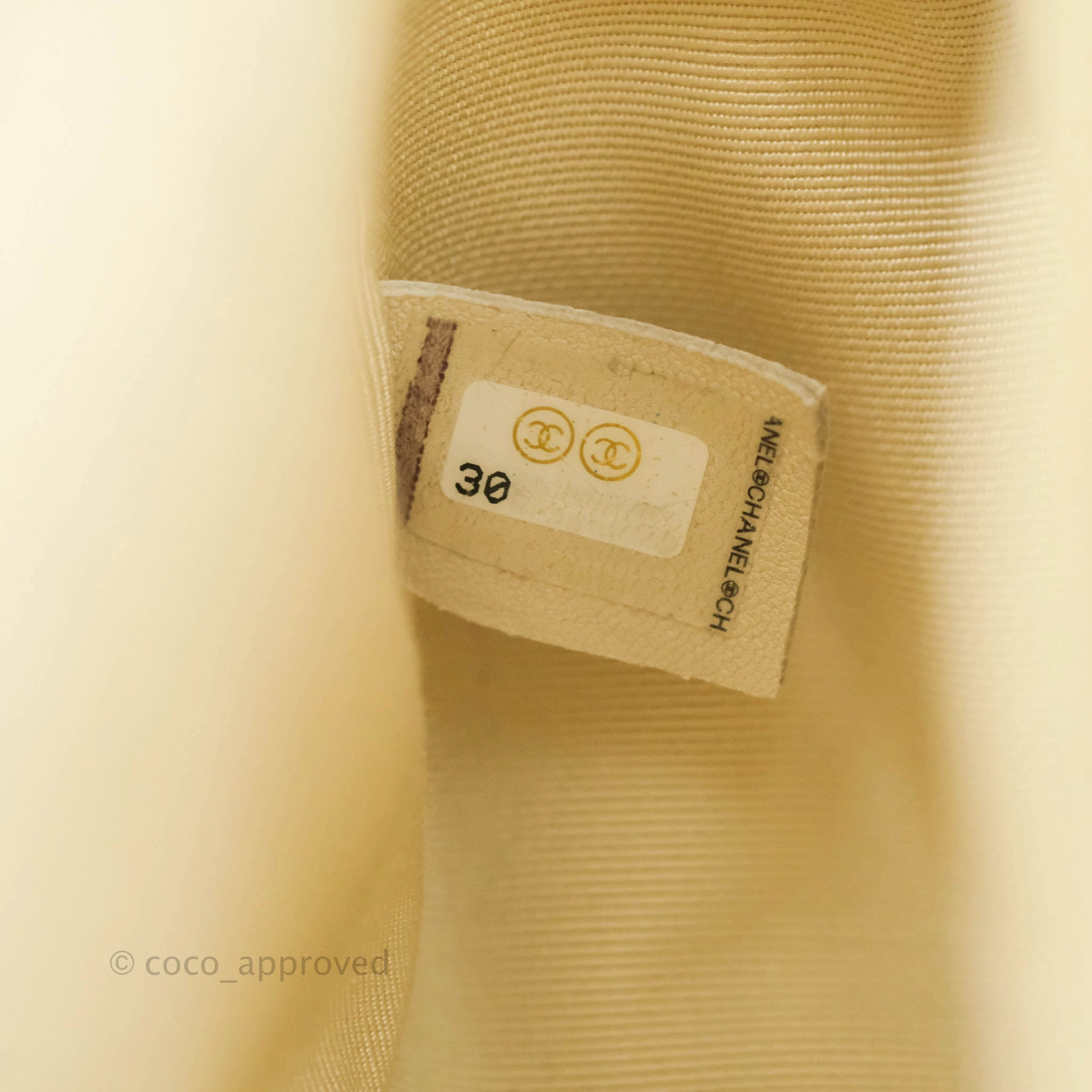 Chanel 19 Small Light Beige Lambskin Mixed Hardware 21C