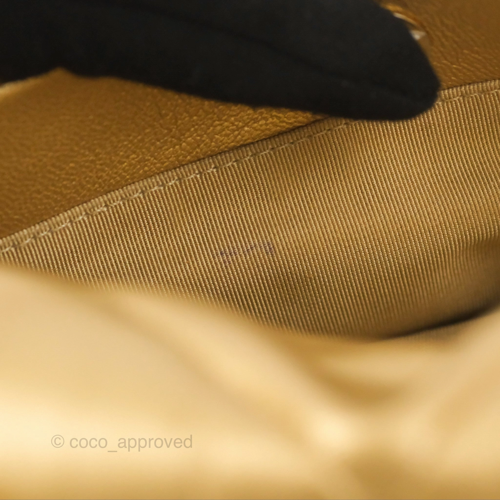 Chanel 19 Small Metallic Gold Lambskin Mixed Hardware