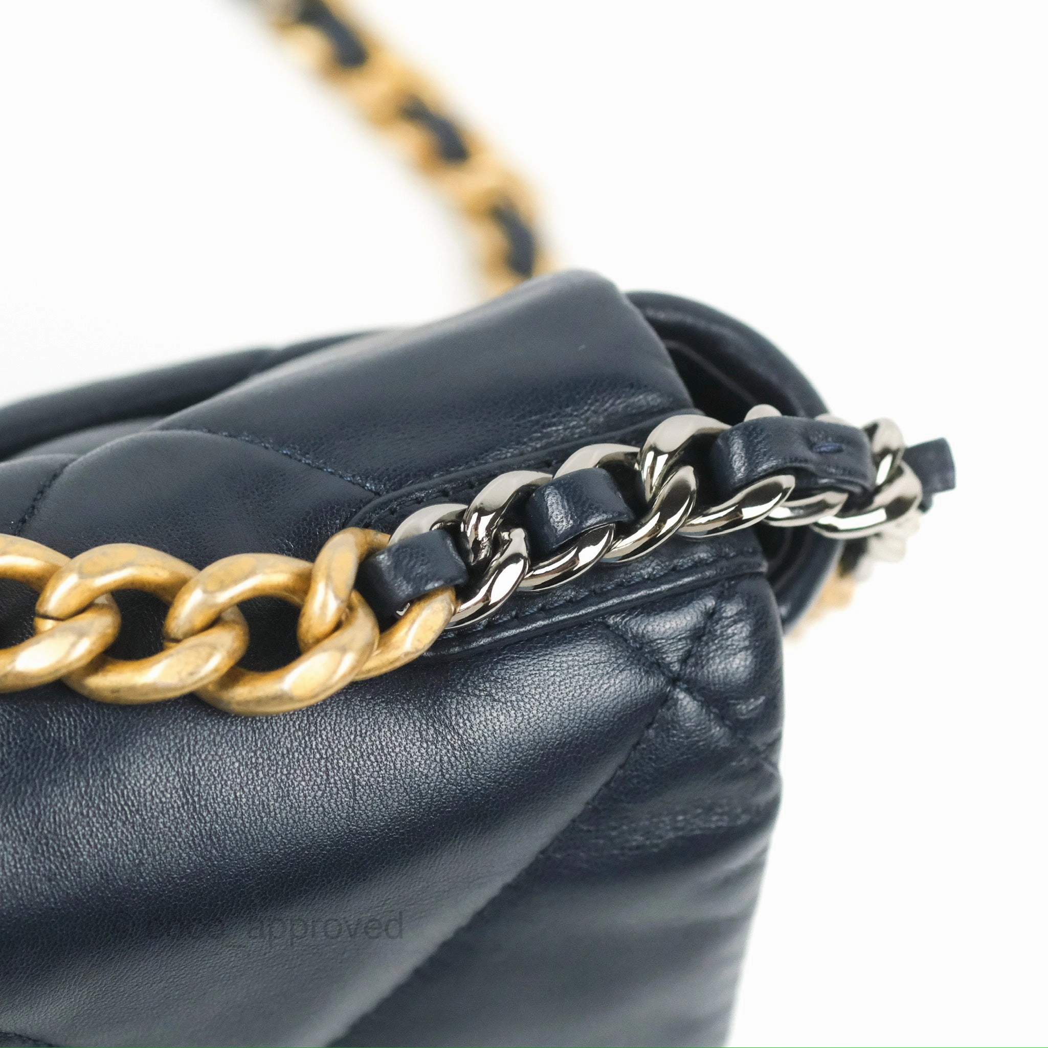 Chanel 19 Small Navy Mixed Hardware
