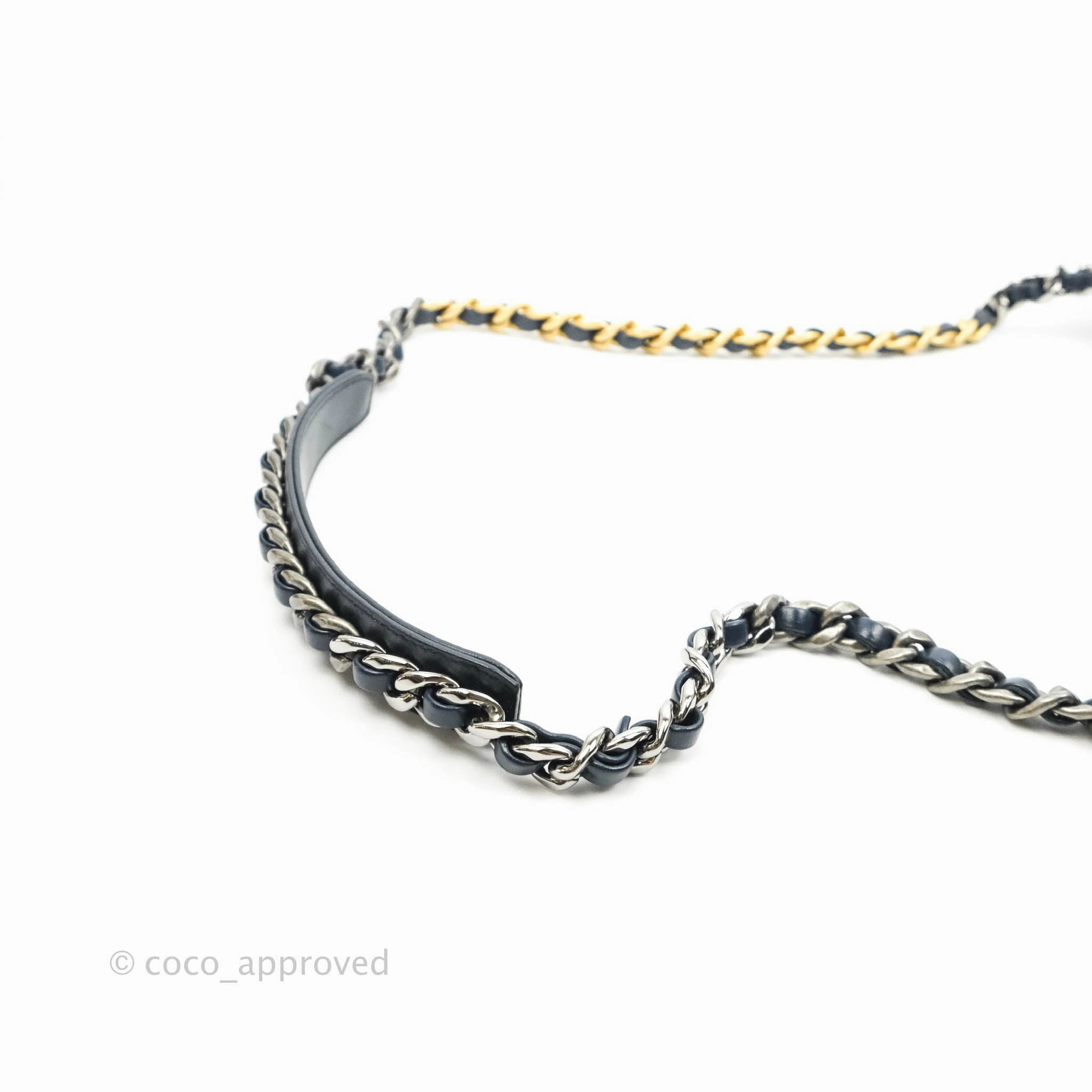 Chanel 19 Small Navy Mixed Hardware