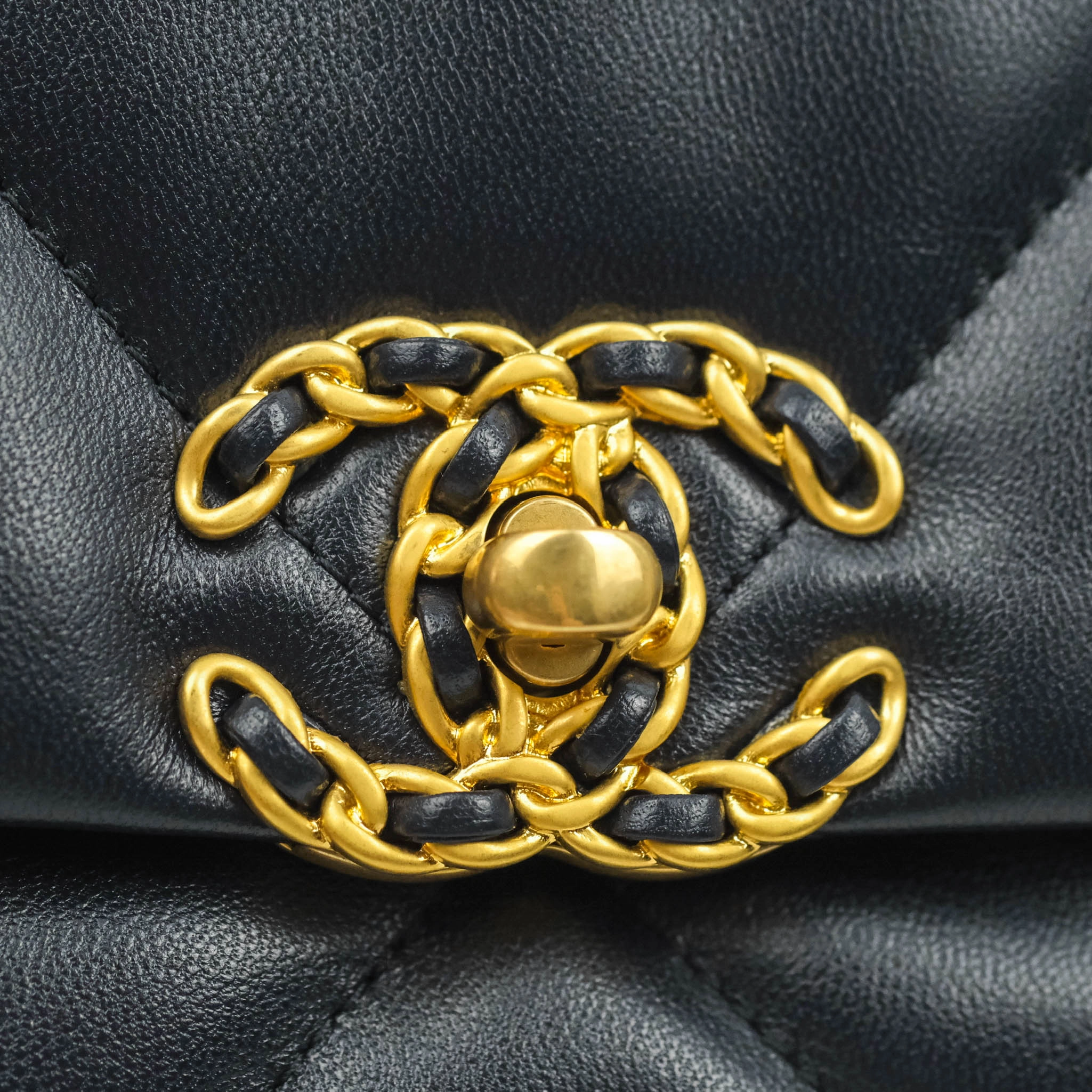Chanel 19 Small Navy Mixed Hardware