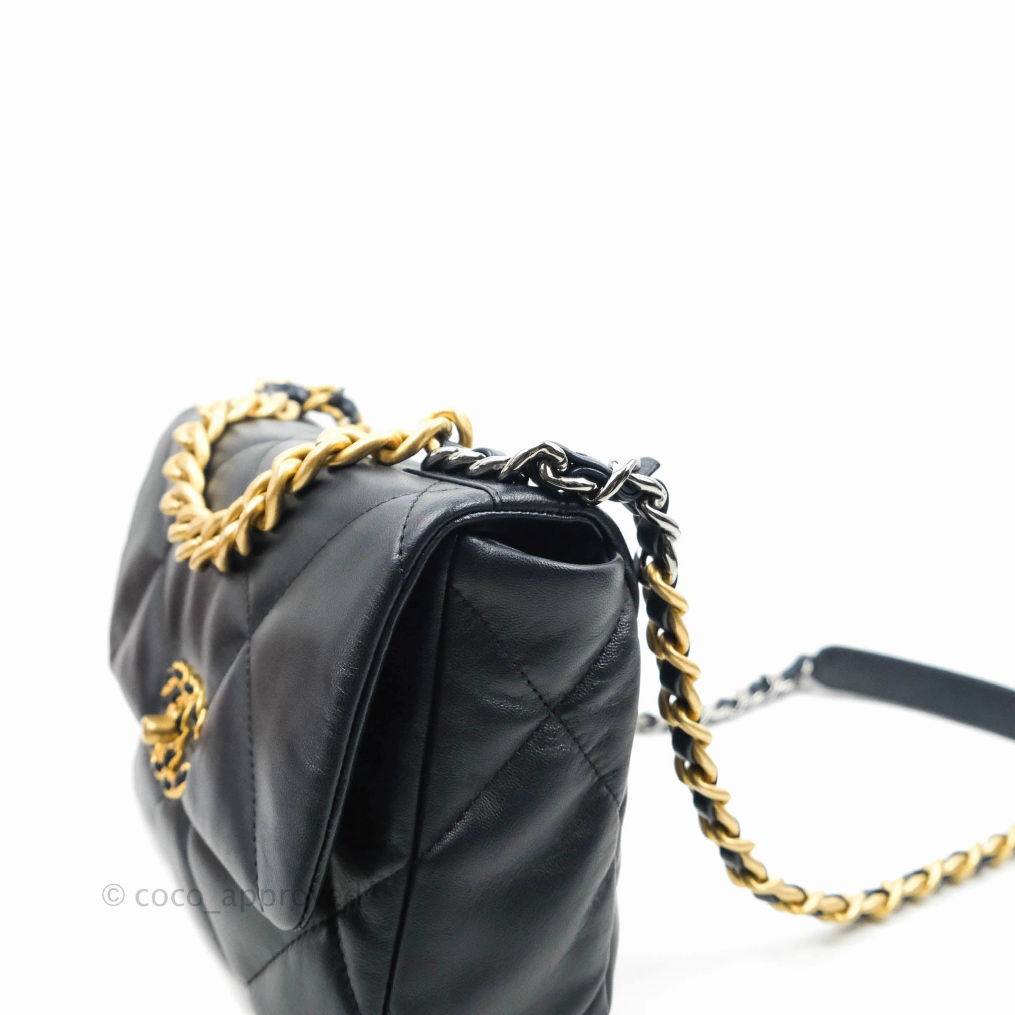Chanel 19 Small Navy Mixed Hardware