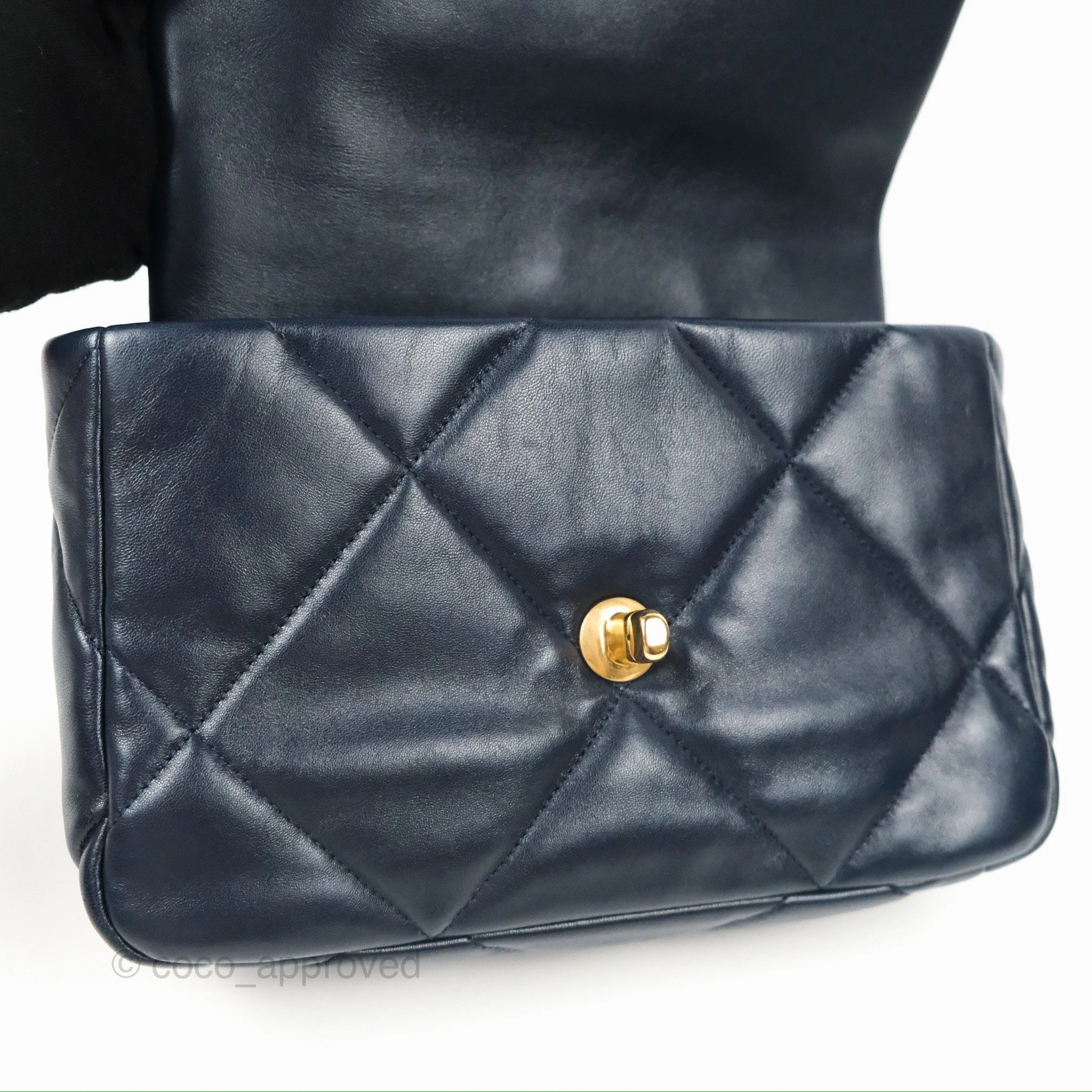 Chanel 19 Small Navy Mixed Hardware