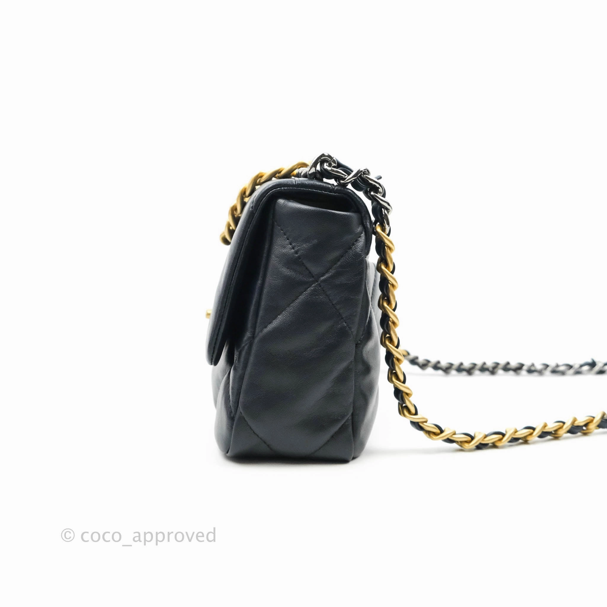 Chanel 19 Small Navy Mixed Hardware