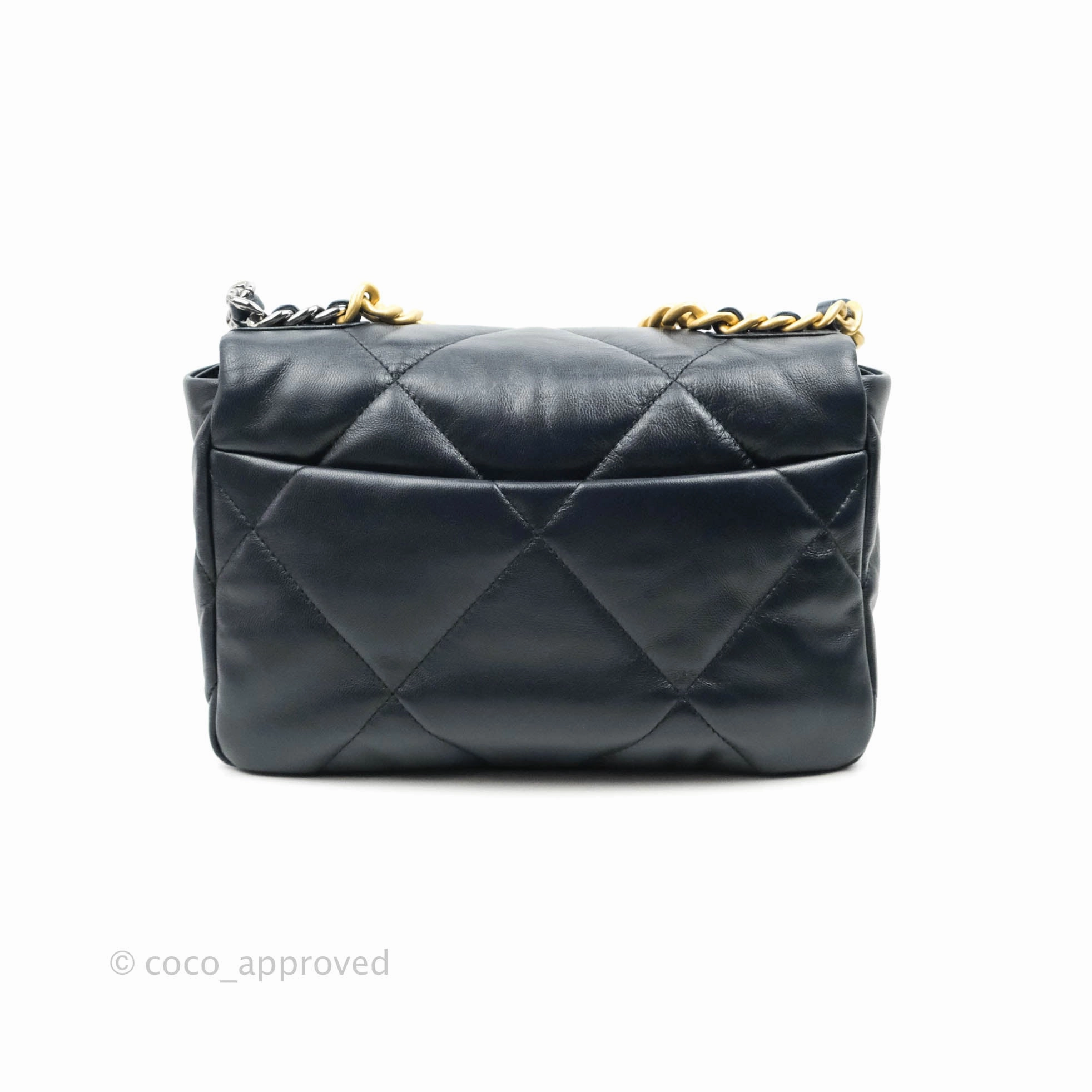 Chanel 19 Small Navy Mixed Hardware