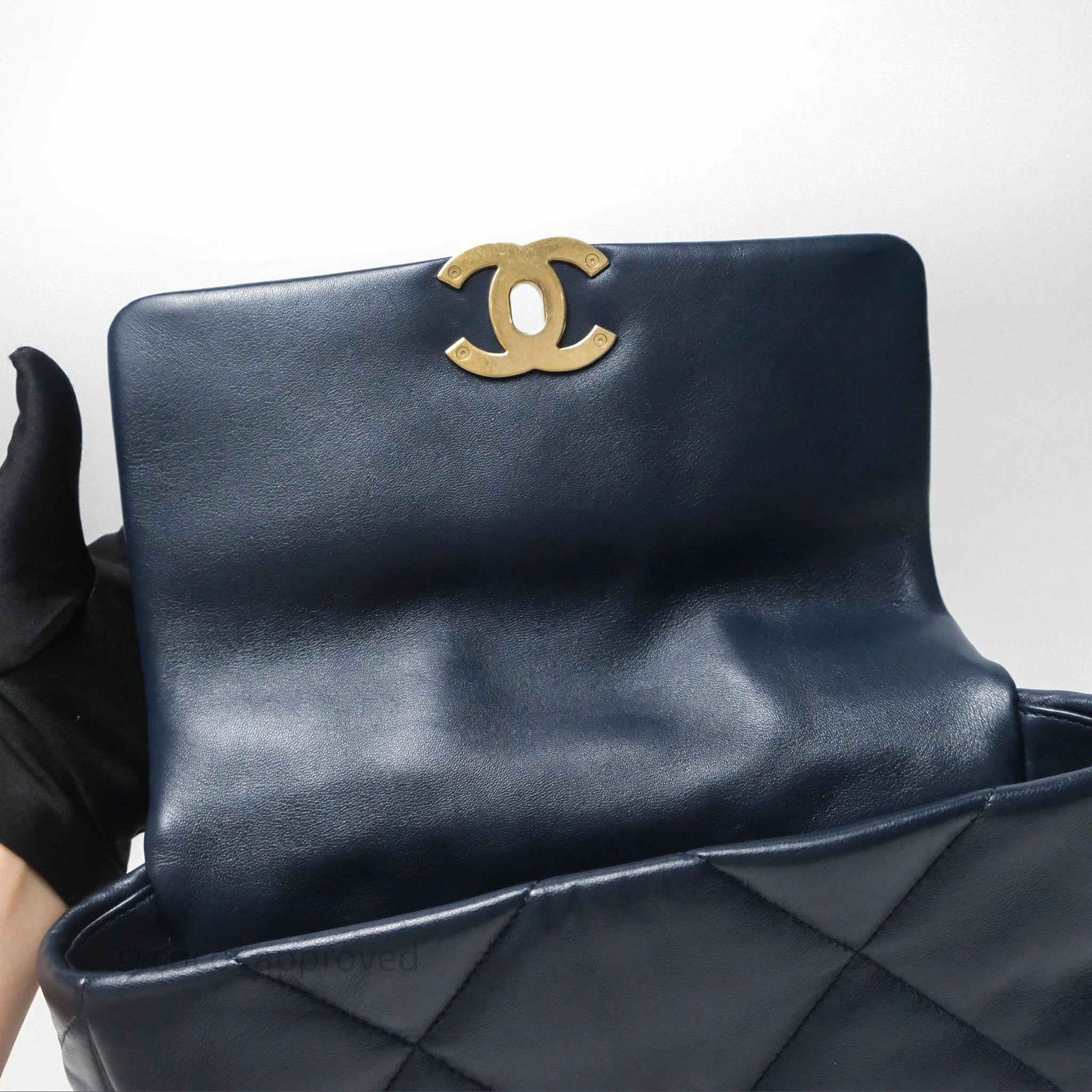 Chanel 19 Small Navy Mixed Hardware