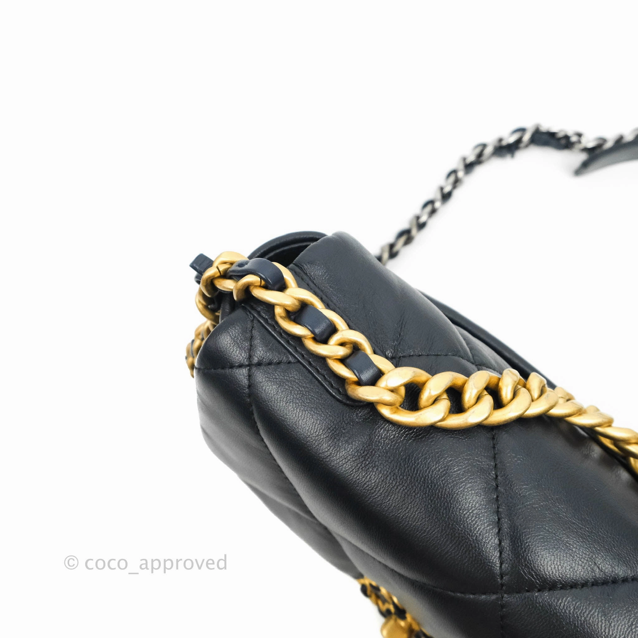 Chanel 19 Small Navy Mixed Hardware