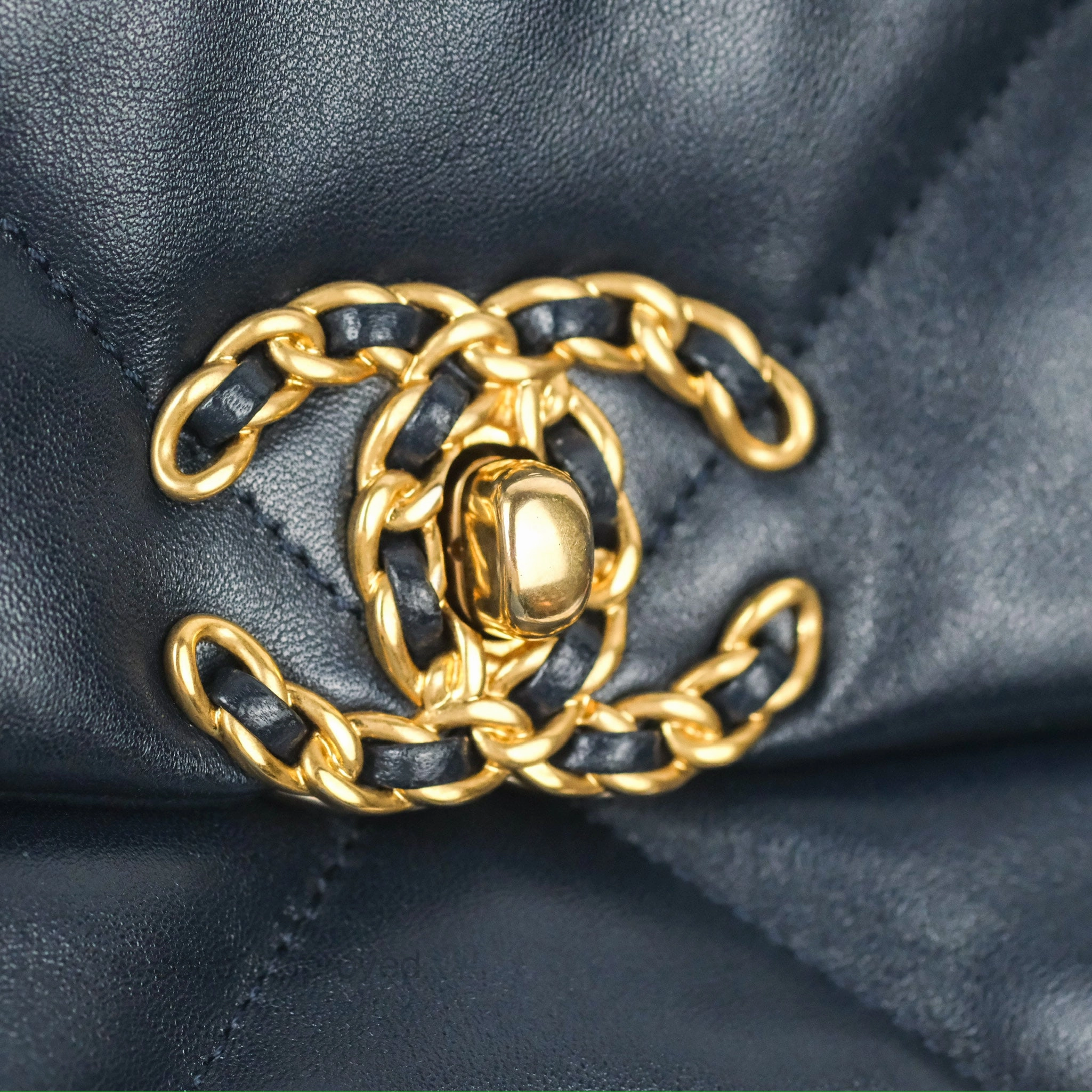 Chanel 19 Small Navy Mixed Hardware