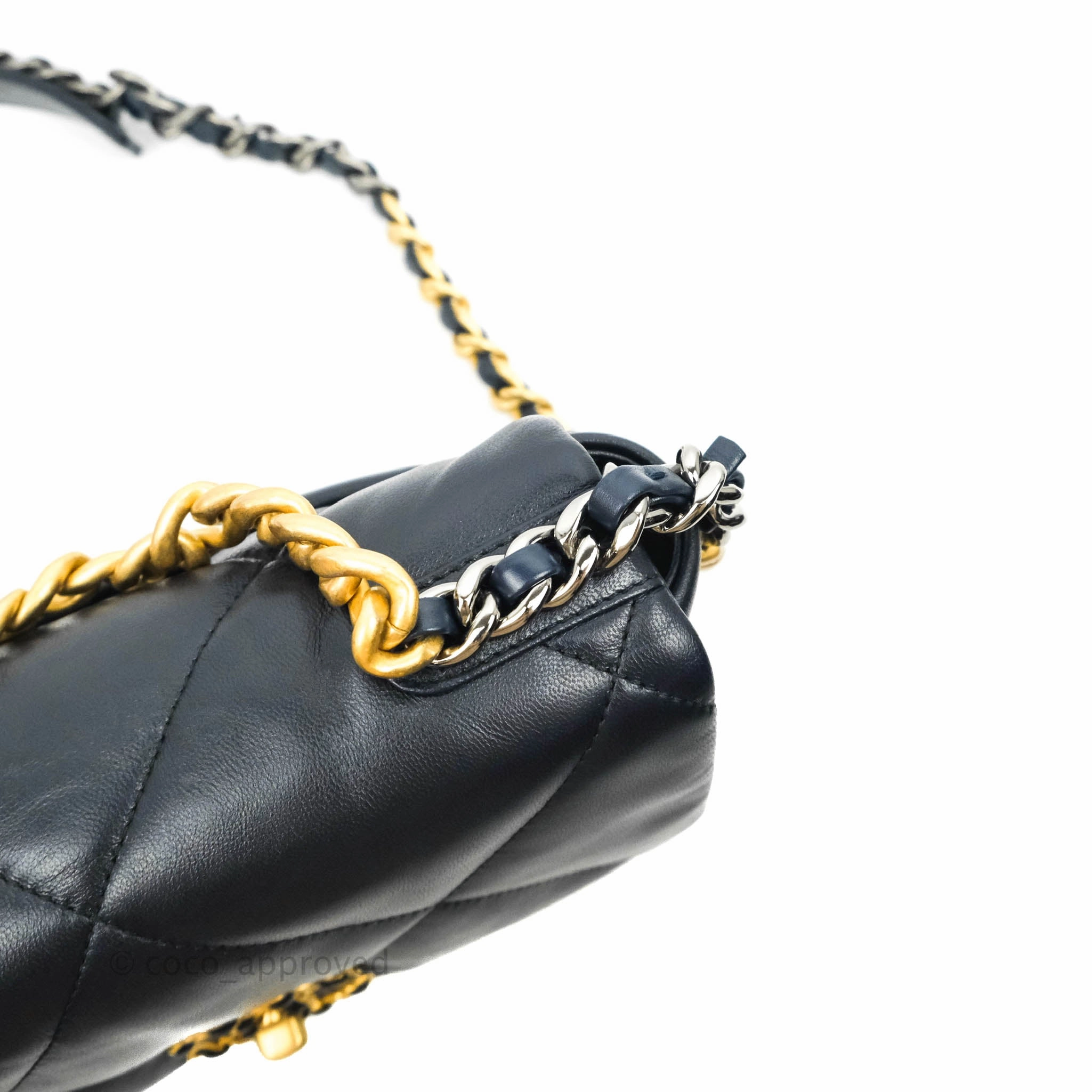 Chanel 19 Small Navy Mixed Hardware