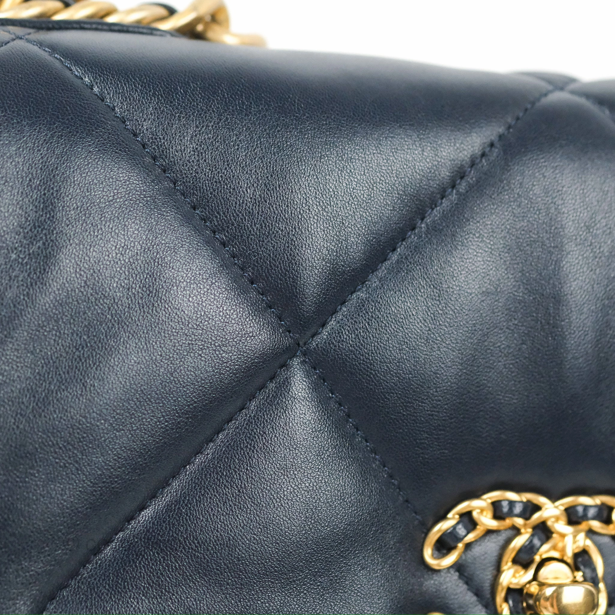 Chanel 19 Small Navy Mixed Hardware