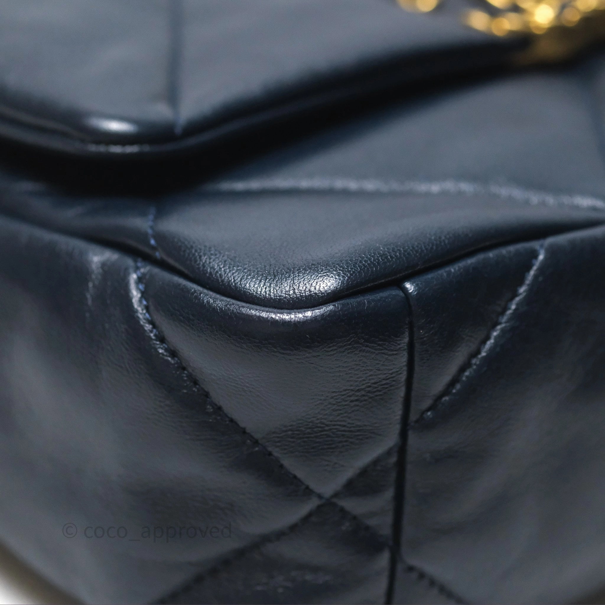 Chanel 19 Small Navy Mixed Hardware