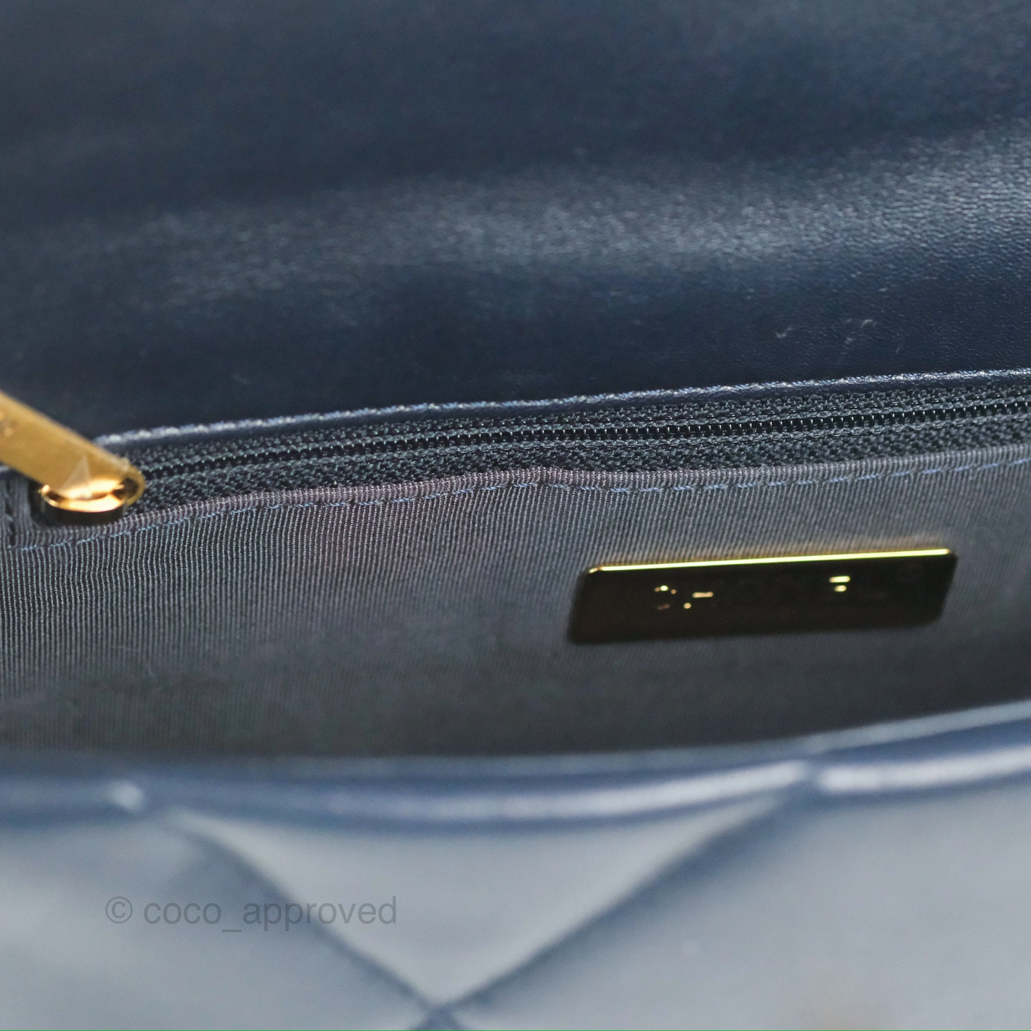 Chanel 19 Small Navy Mixed Hardware