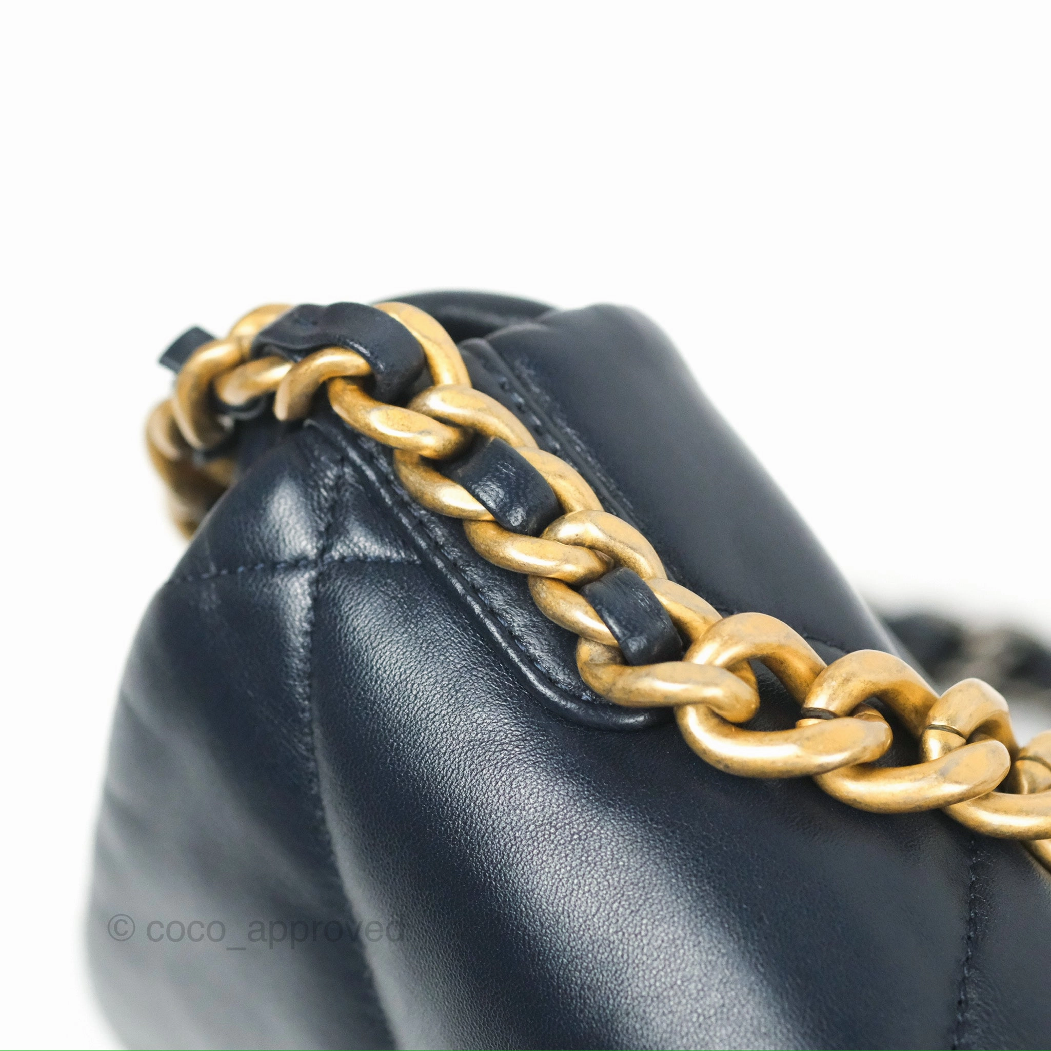 Chanel 19 Small Navy Mixed Hardware