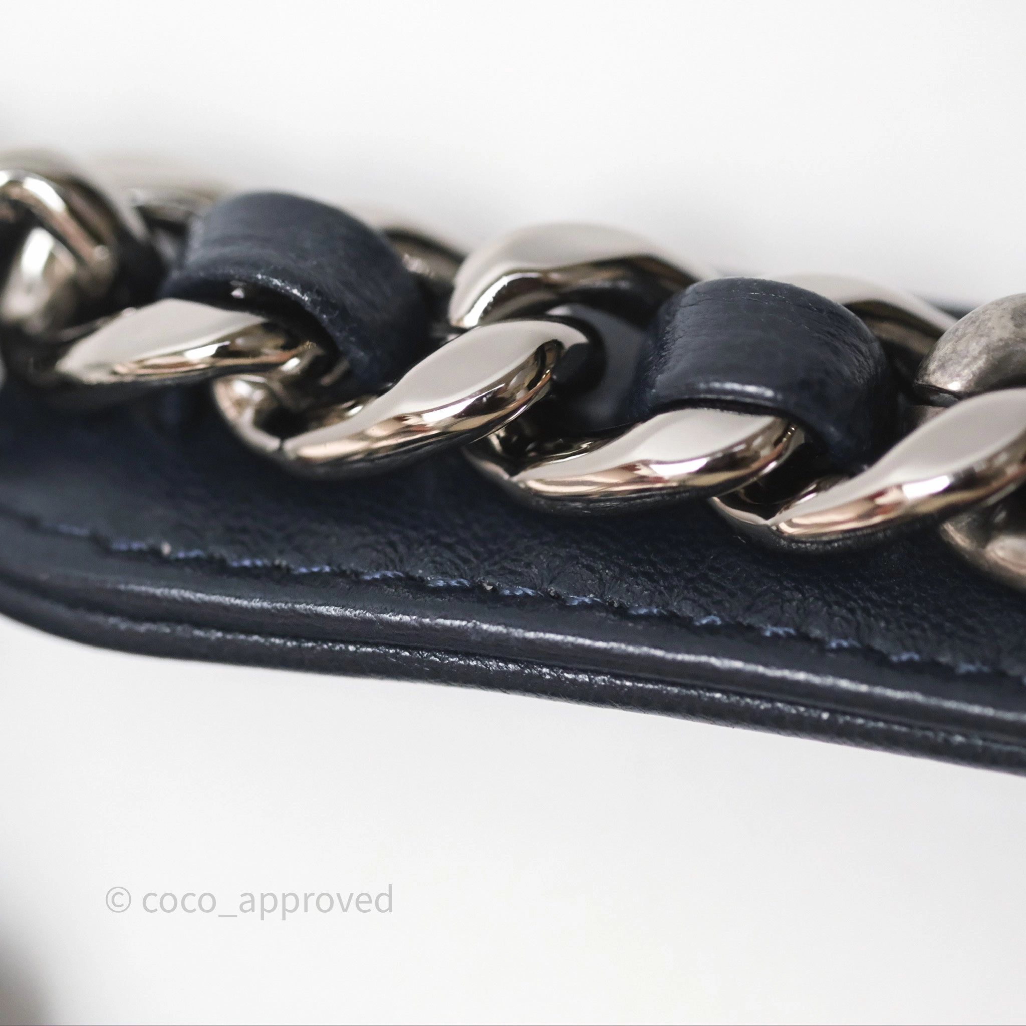 Chanel 19 Small Navy Mixed Hardware