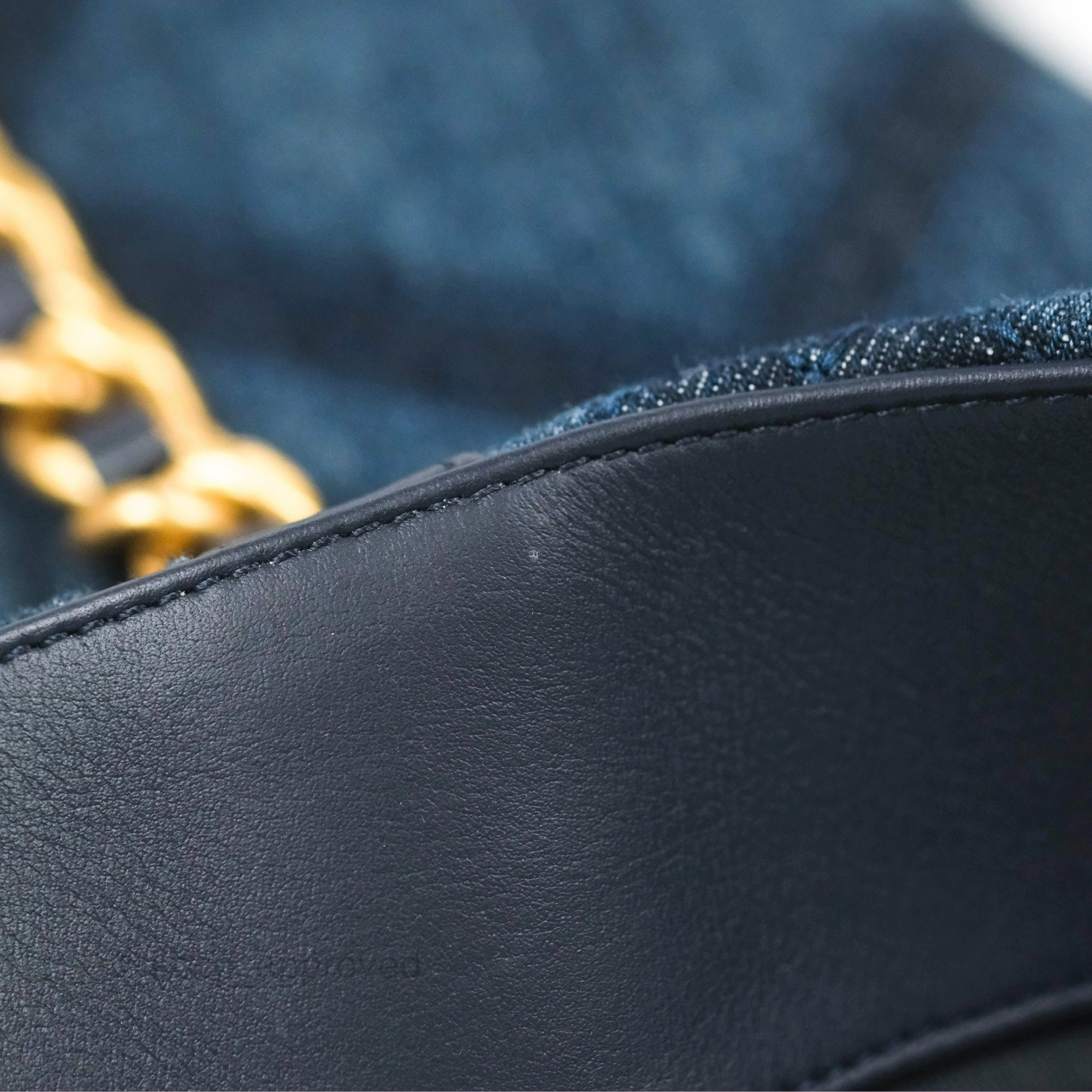 Chanel 19 Tote Quilted Denim Mixed Hardware