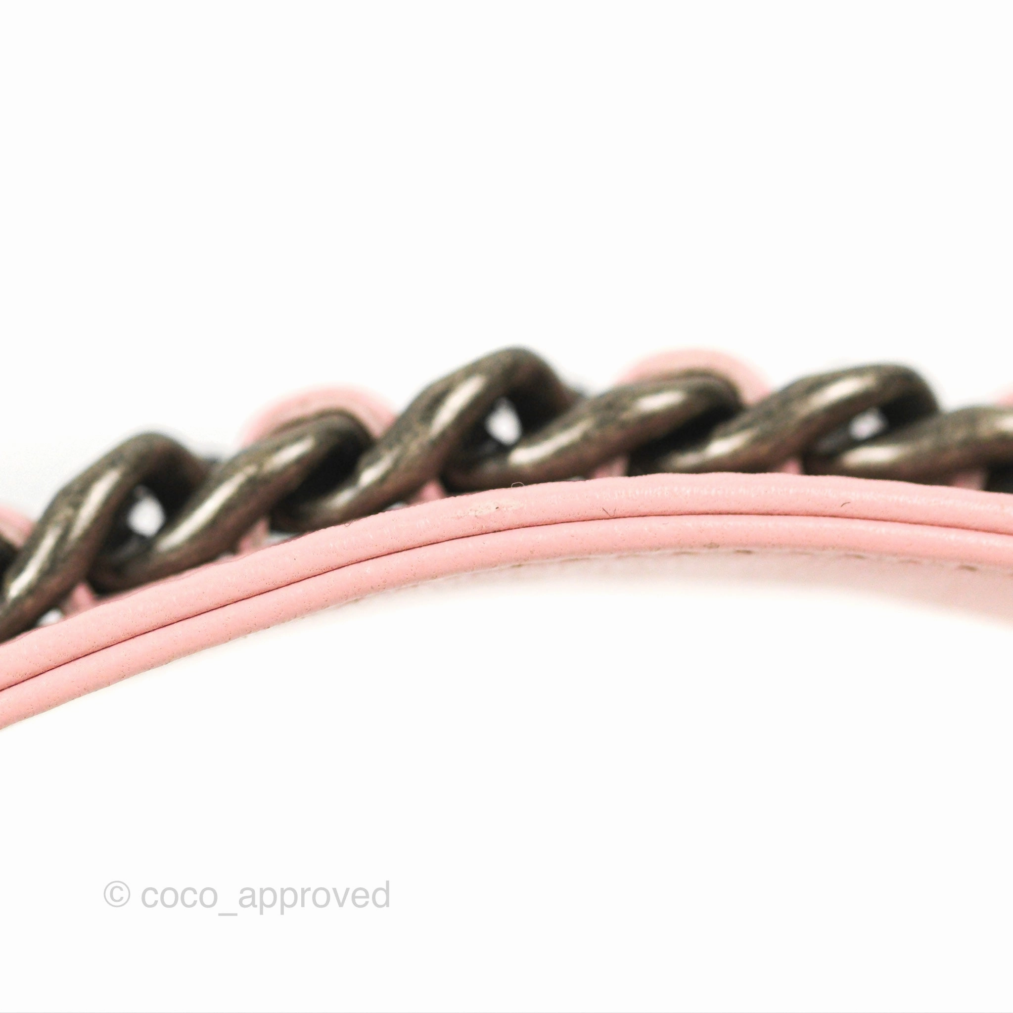 Chanel 19 Wallet on Chain WOC Light Pink Mixed Hardware
