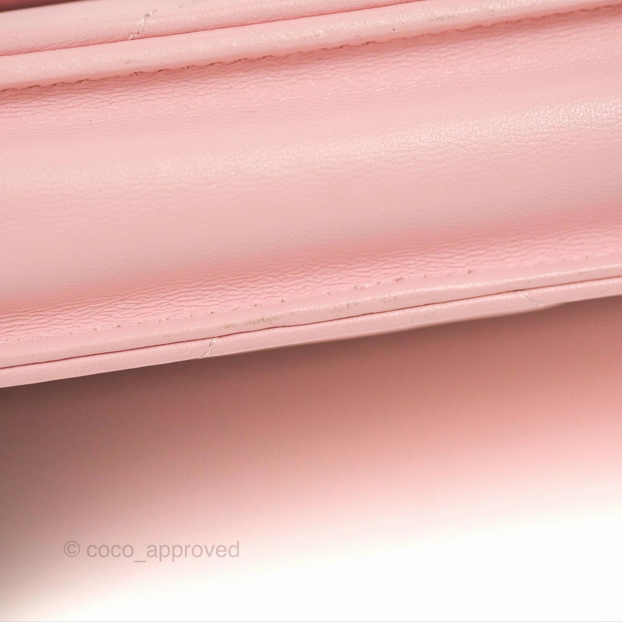 Chanel 19 Wallet on Chain WOC Light Pink Mixed Hardware