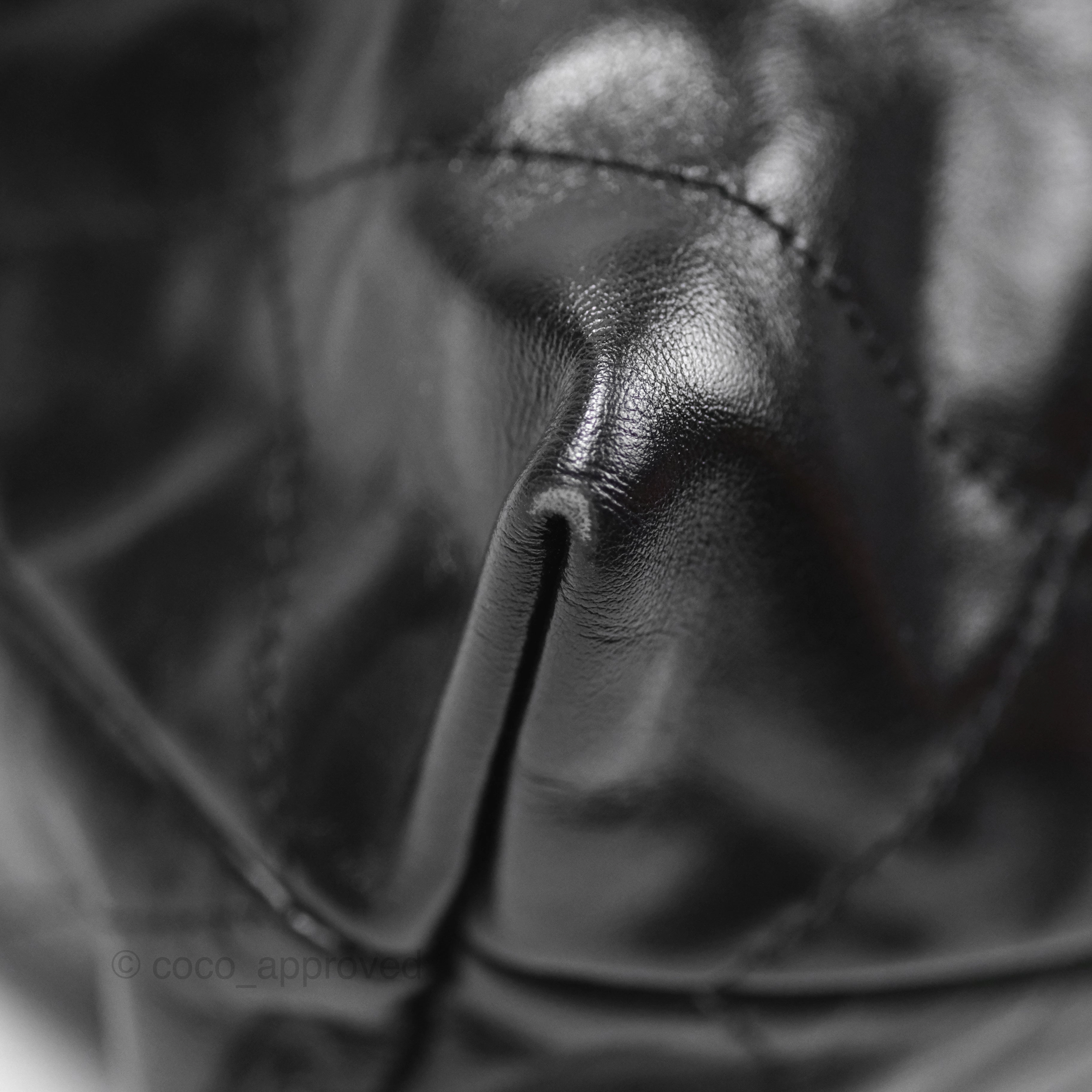 Chanel 22 Small Black Calfskin So Black Hardware