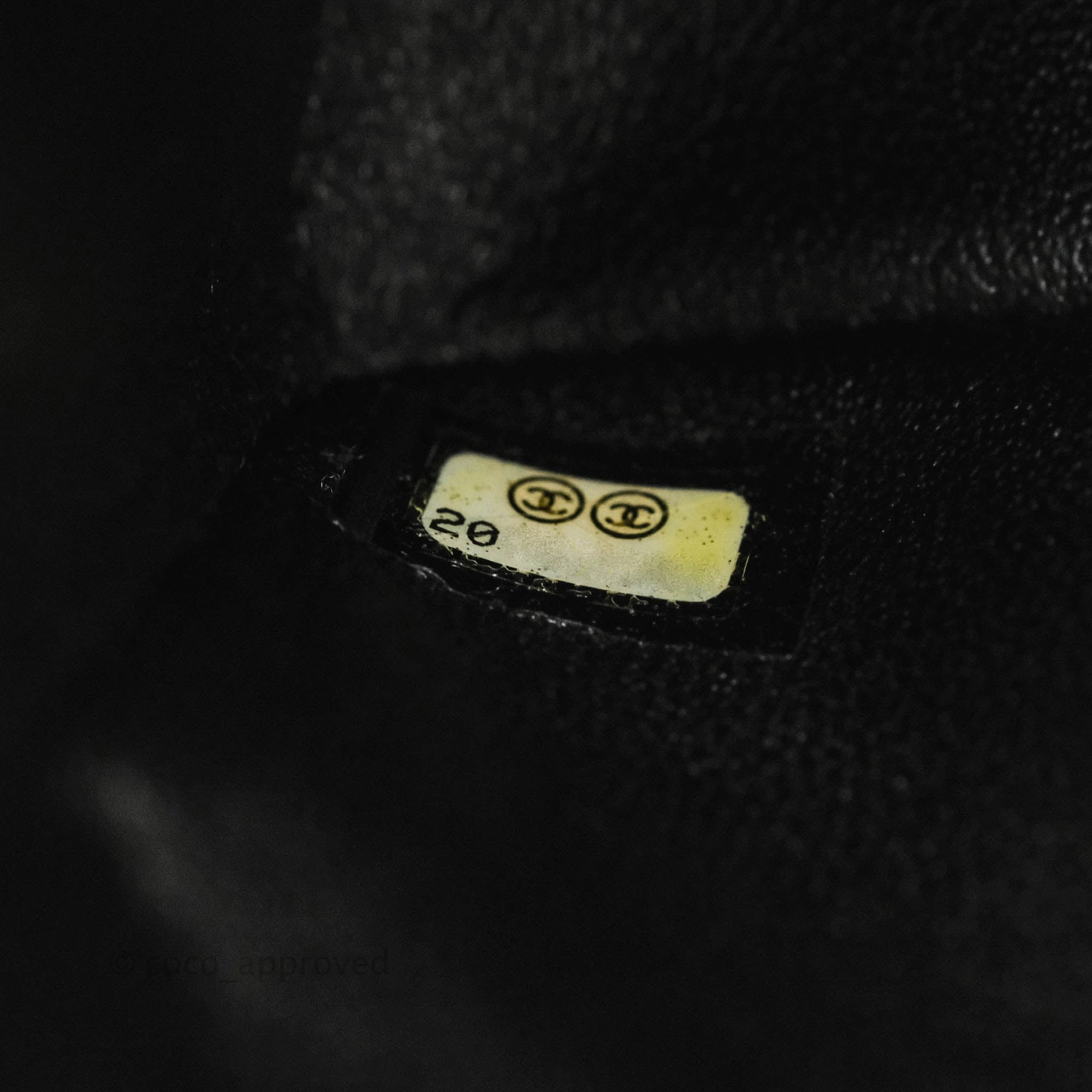 Chanel 2.55 Reissue Lucky Charms 225 Flap Black Crumpled Calfskin Ruthenium Hardware