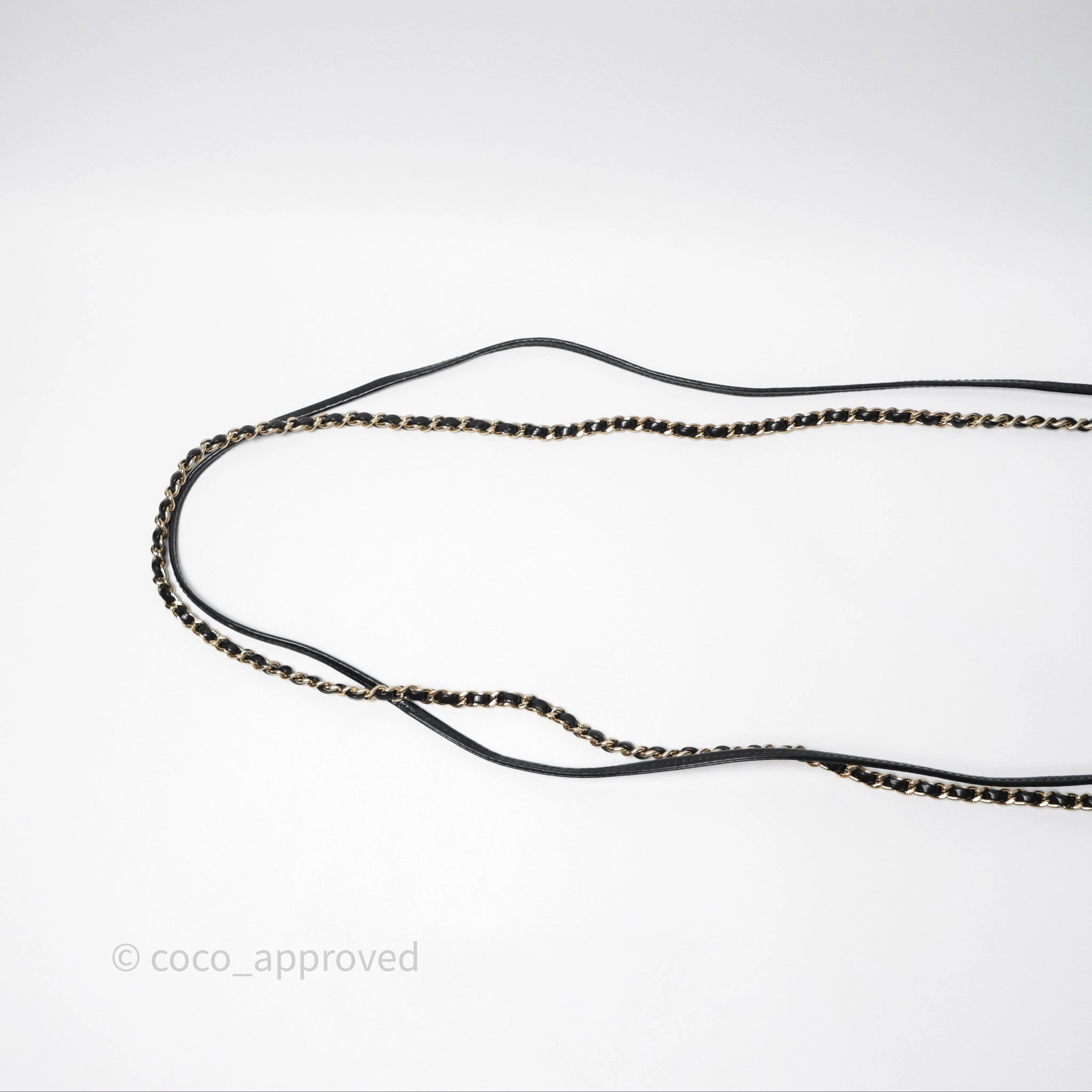Chanel 31 Mini Black Shiny Lambskin Gold Hardware