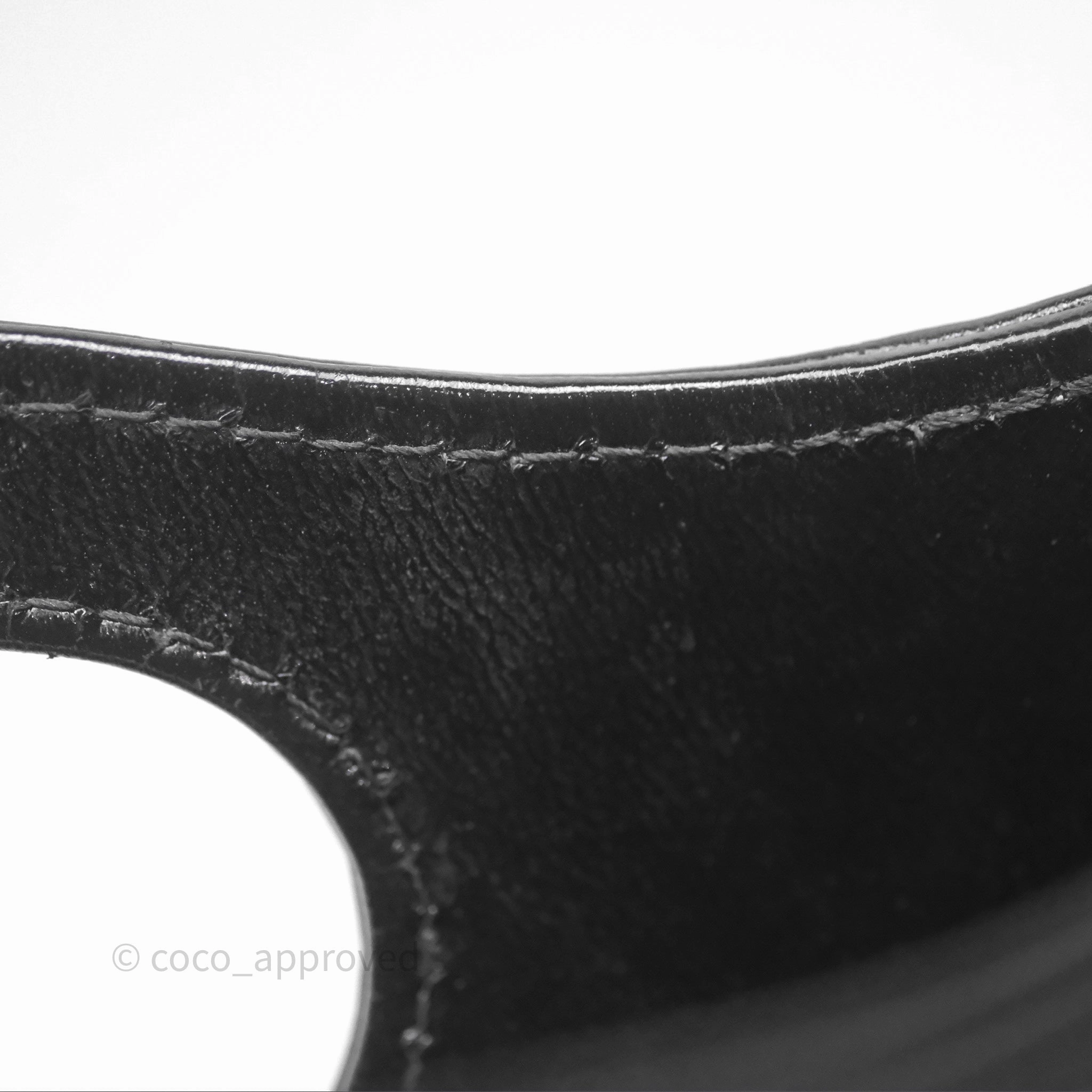 Chanel 31 Mini Black Shiny Lambskin Gold Hardware