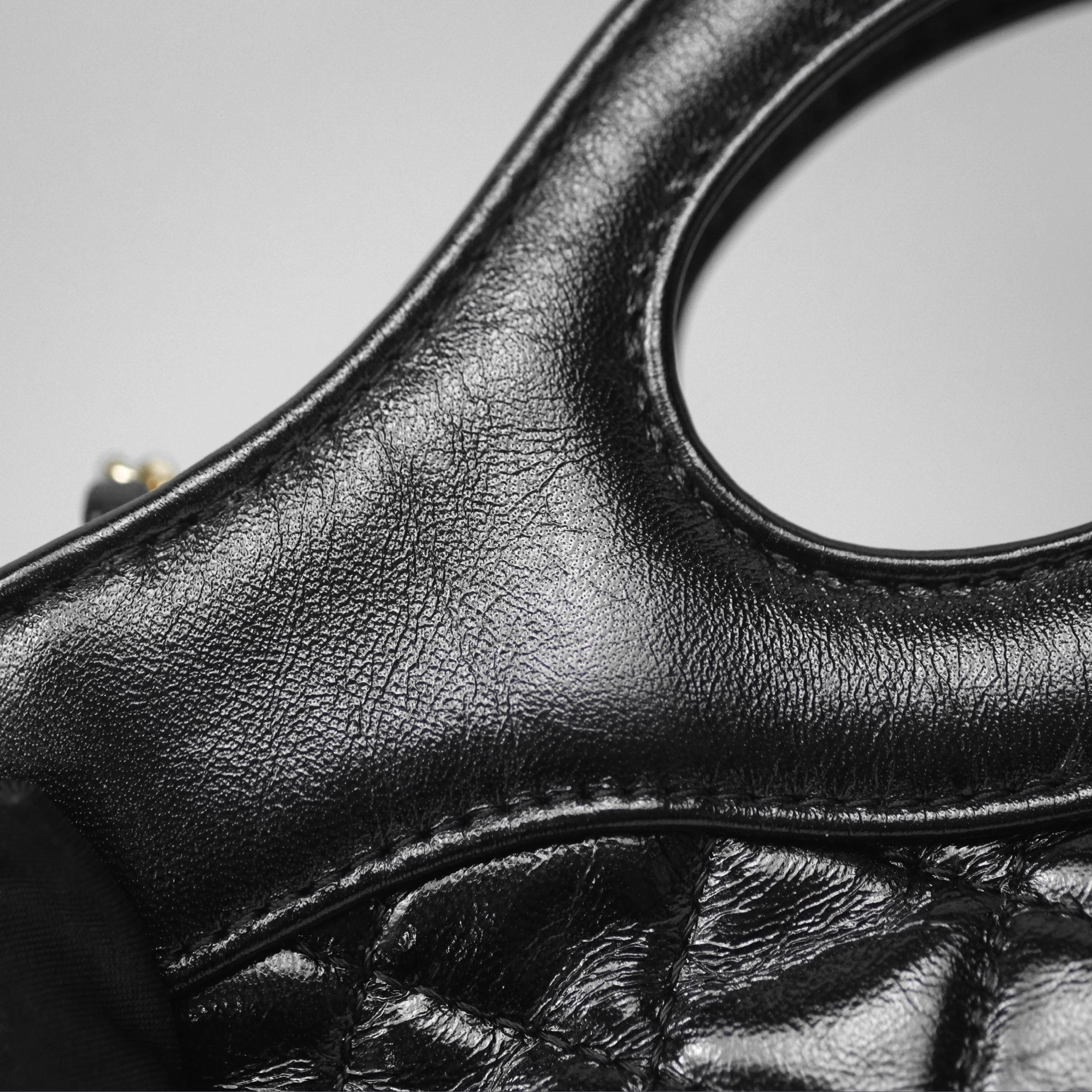 Chanel 31 Mini Black Shiny Lambskin Gold Hardware
