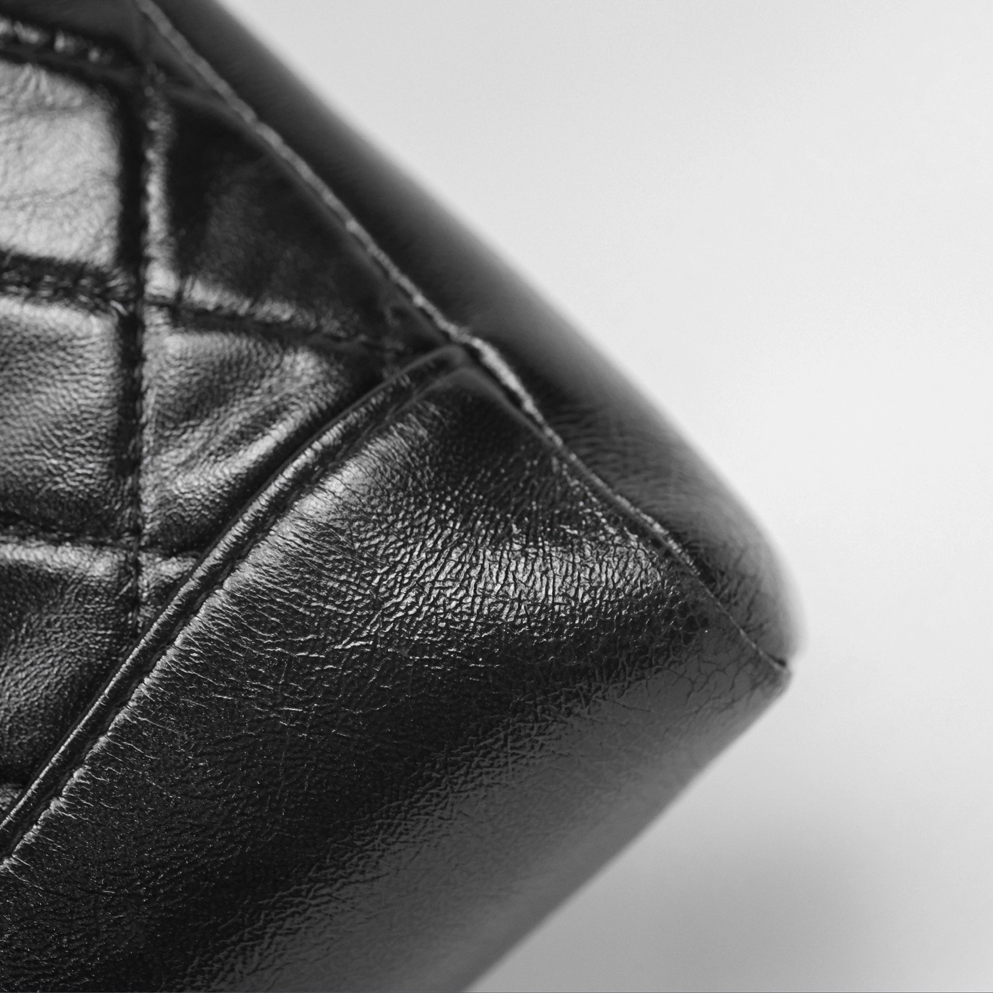 Chanel 31 Mini Black Shiny Lambskin Gold Hardware