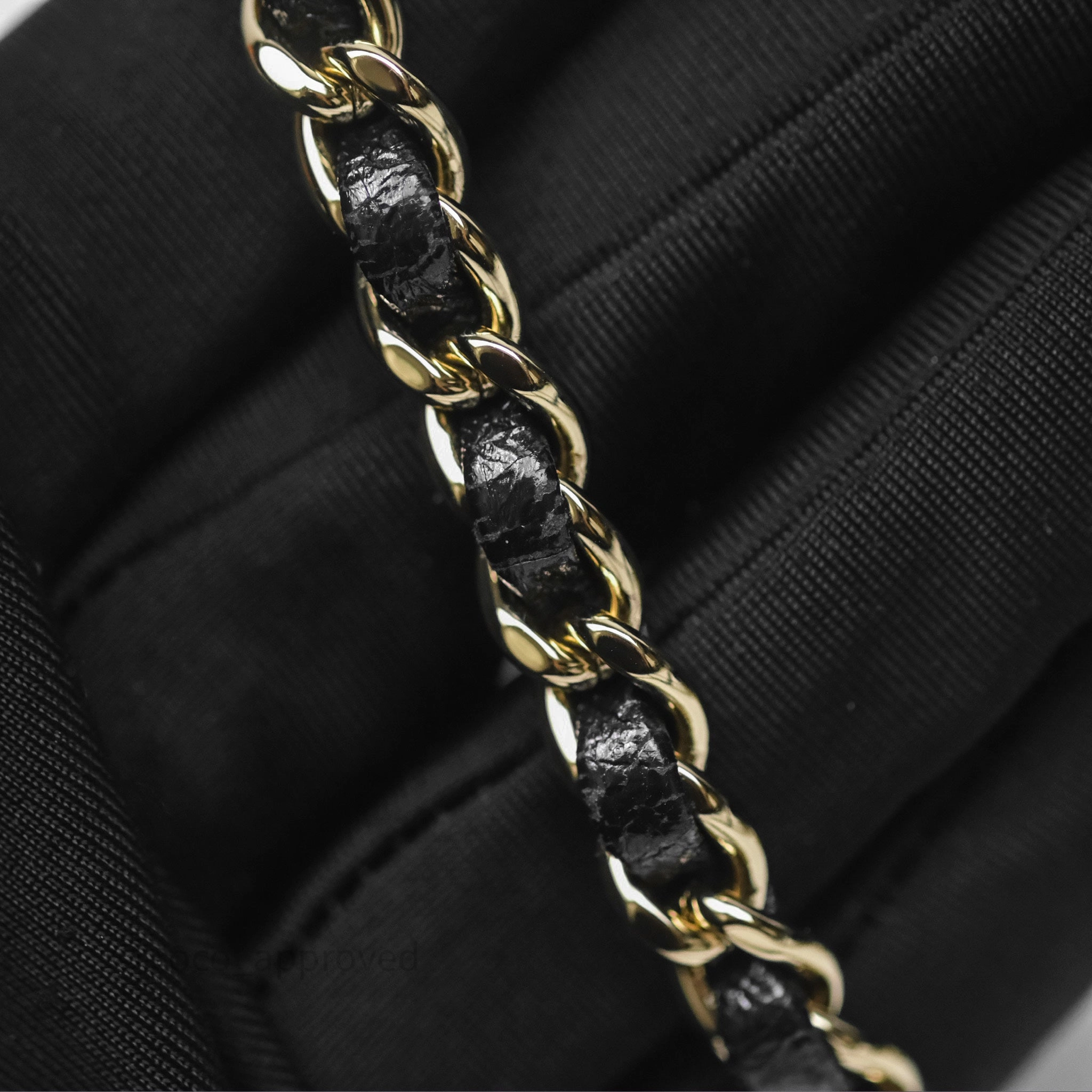 Chanel 31 Mini Black Shiny Lambskin Gold Hardware