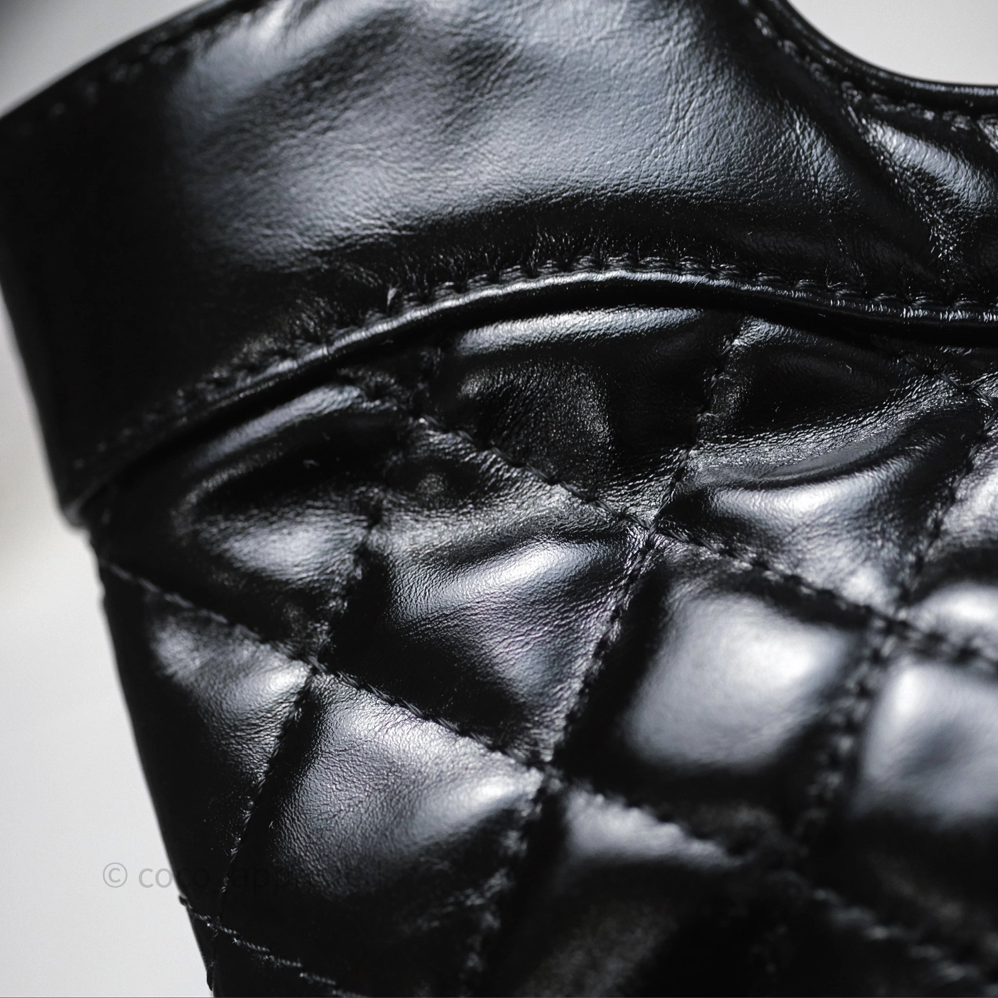 Chanel 31 Mini Black Shiny Lambskin Gold Hardware