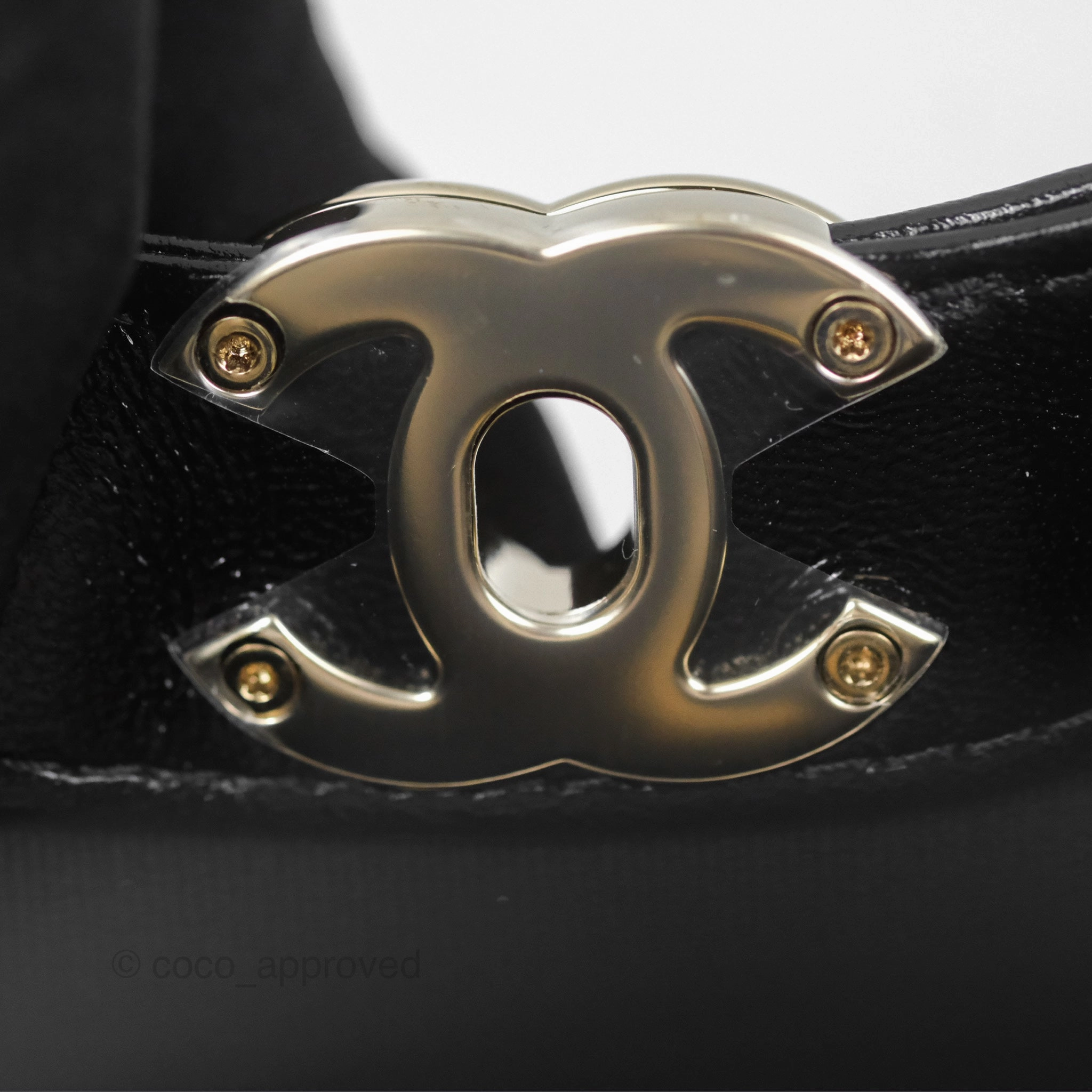 Chanel 31 Small Black Shiny Lambskin Gold Hardware 24S