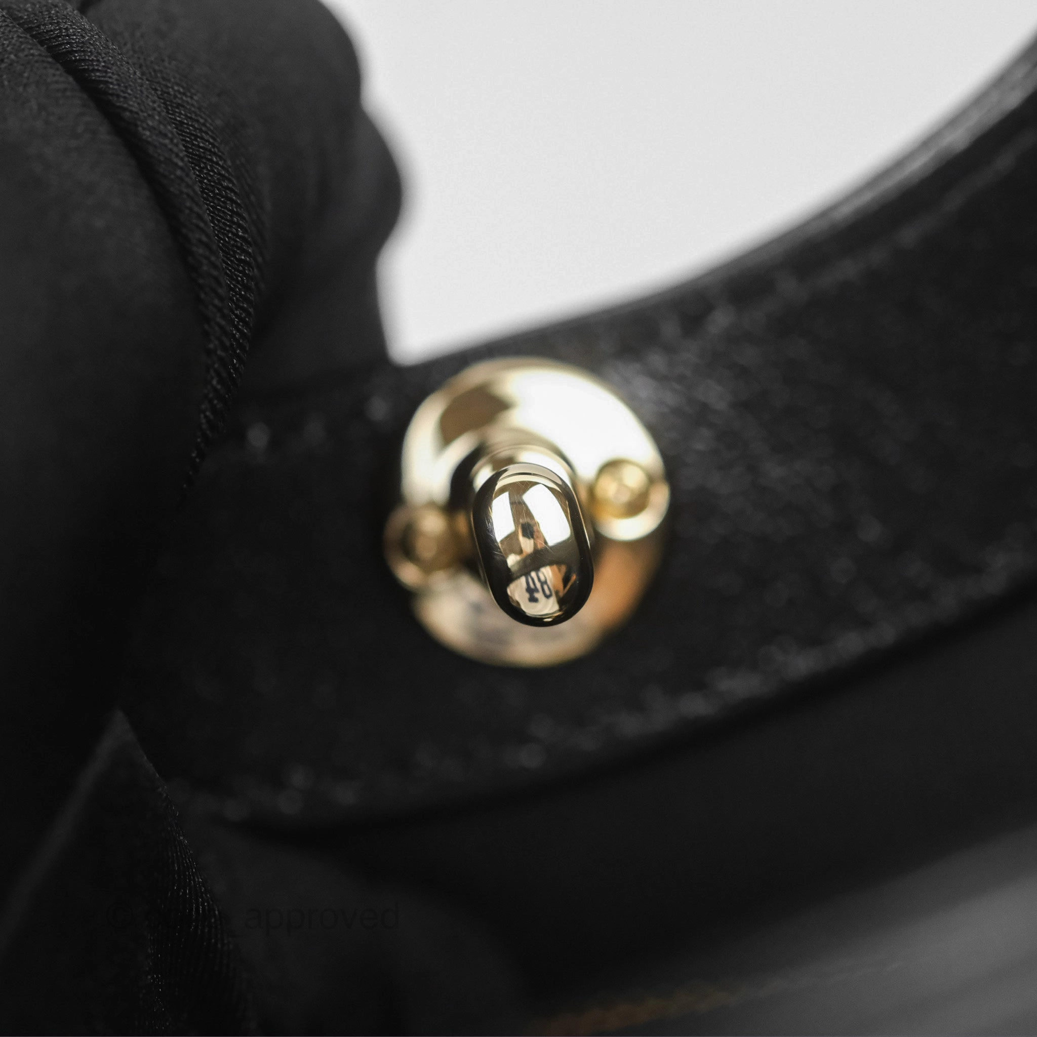 Chanel 31 Small Black Shiny Lambskin Gold Hardware 24S