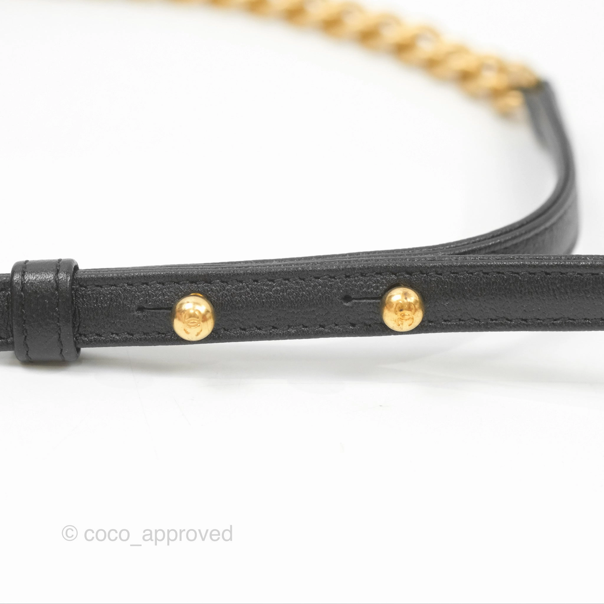 Chanel Boy Messenger Bag Black Caviar Aged Gold Hardware