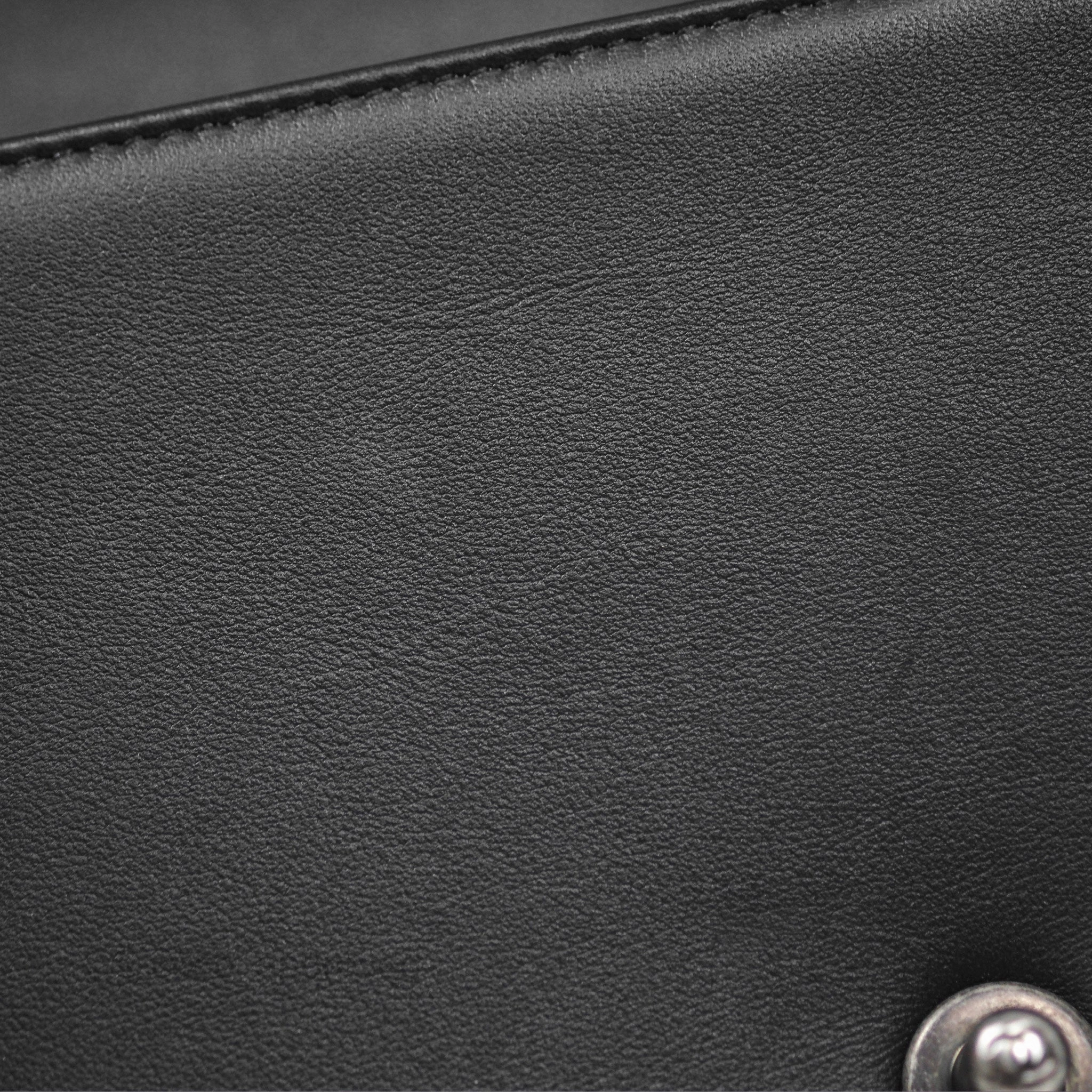 Chanel Boy Quilted Medium Black Calfskin Ruthenium Hardware
