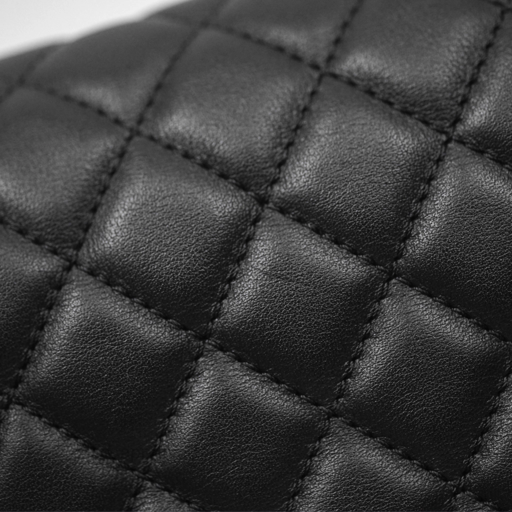 Chanel Boy Quilted Medium Black Calfskin Ruthenium Hardware