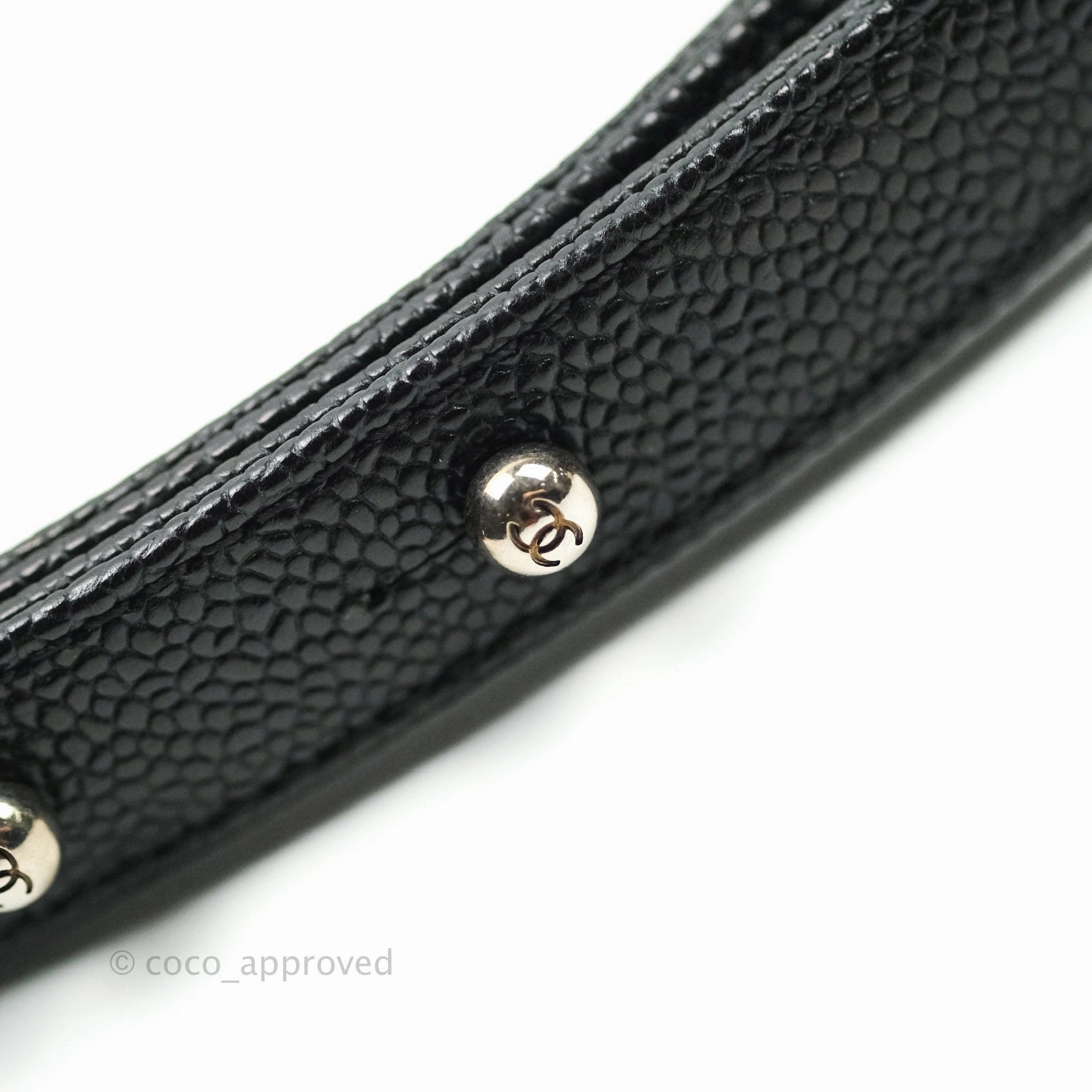 Chanel Boy Quilted Medium Black Caviar Ruthenium Hardware