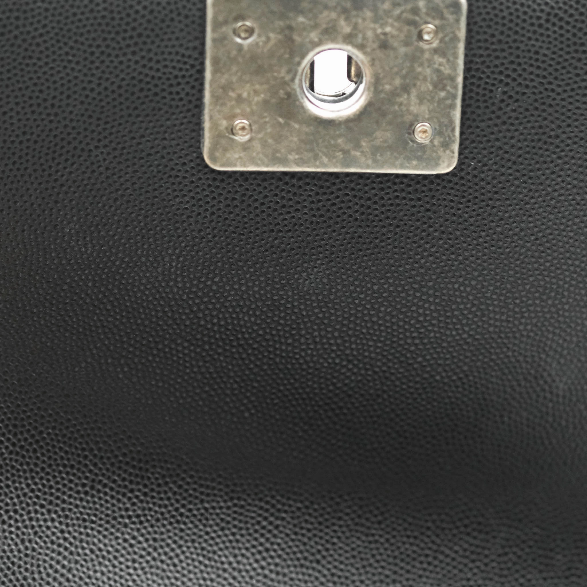 Chanel Boy Quilted Small Black Caviar Ruthenium Hardware