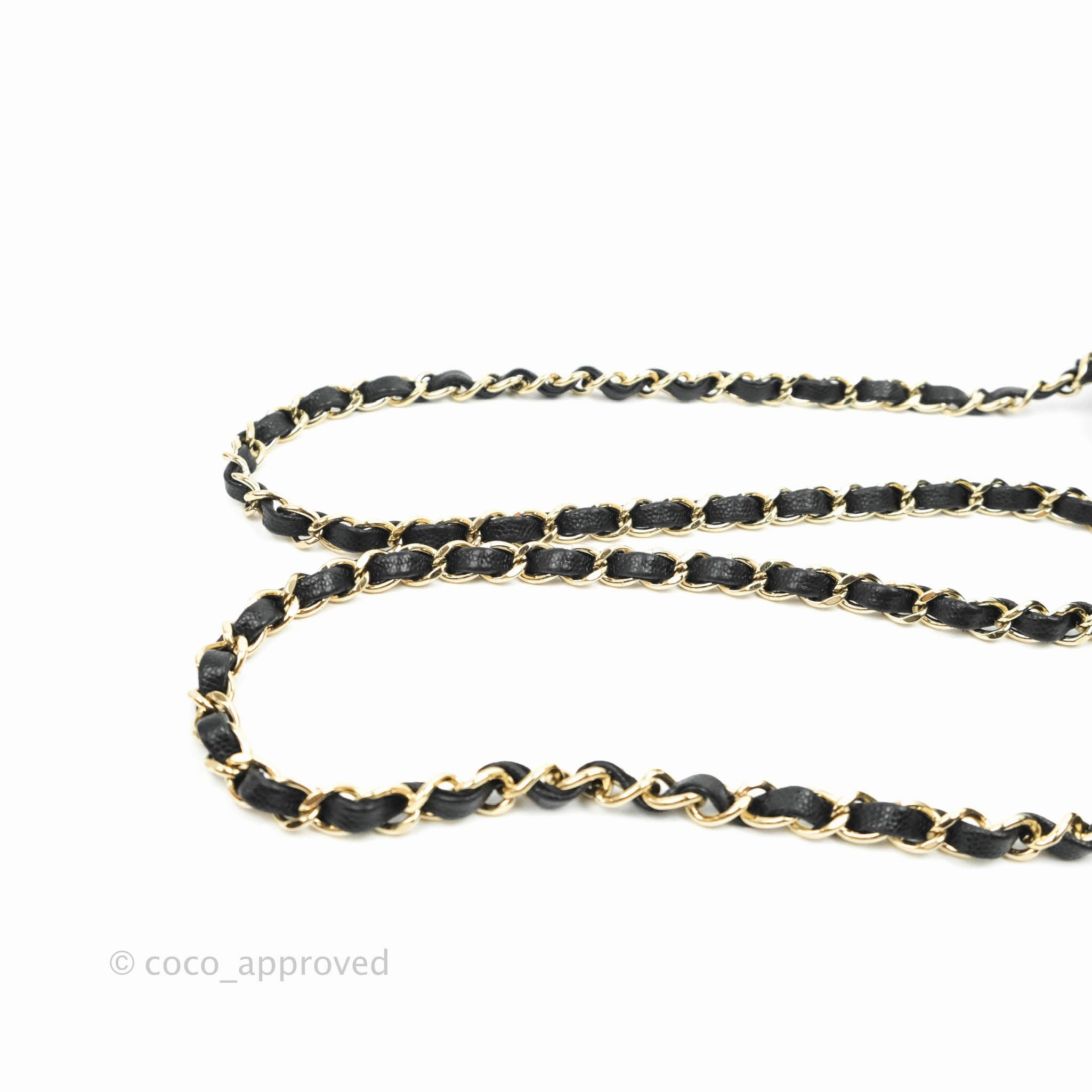Chanel Chevron Mini Rectangular Flap Black Caviar Gold Hardware