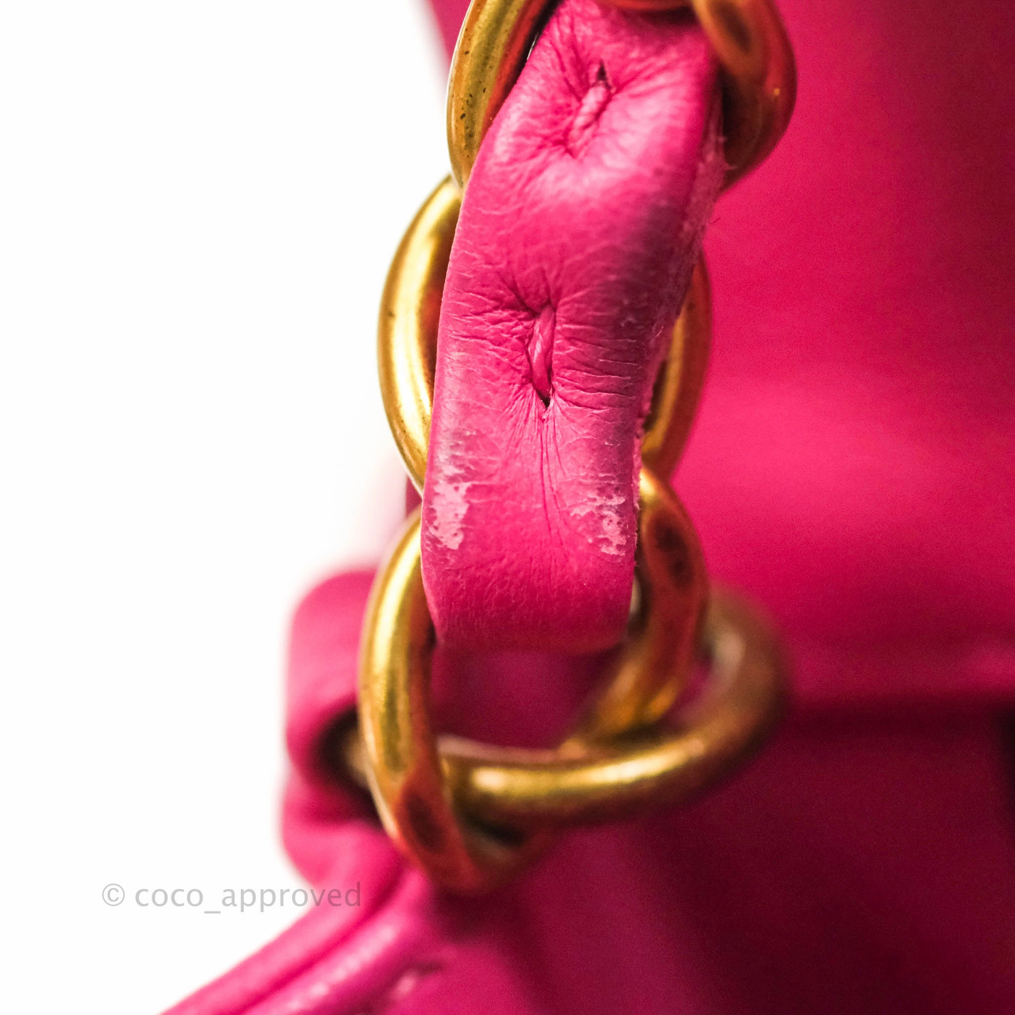 Chanel Chevron Mini Rectangular Flap Pink Lambskin Gold Hardware