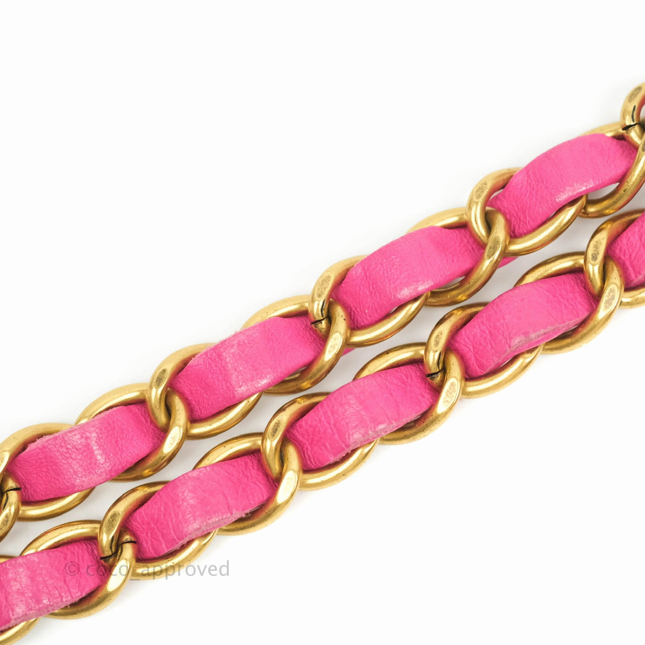 Chanel Chevron Mini Rectangular Flap Pink Lambskin Gold Hardware