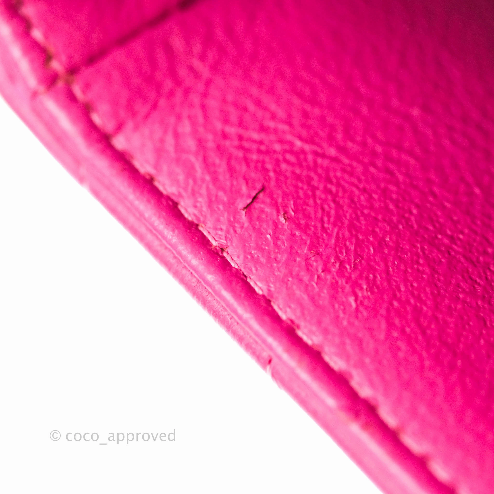 Chanel Chevron Mini Rectangular Flap Pink Lambskin Gold Hardware