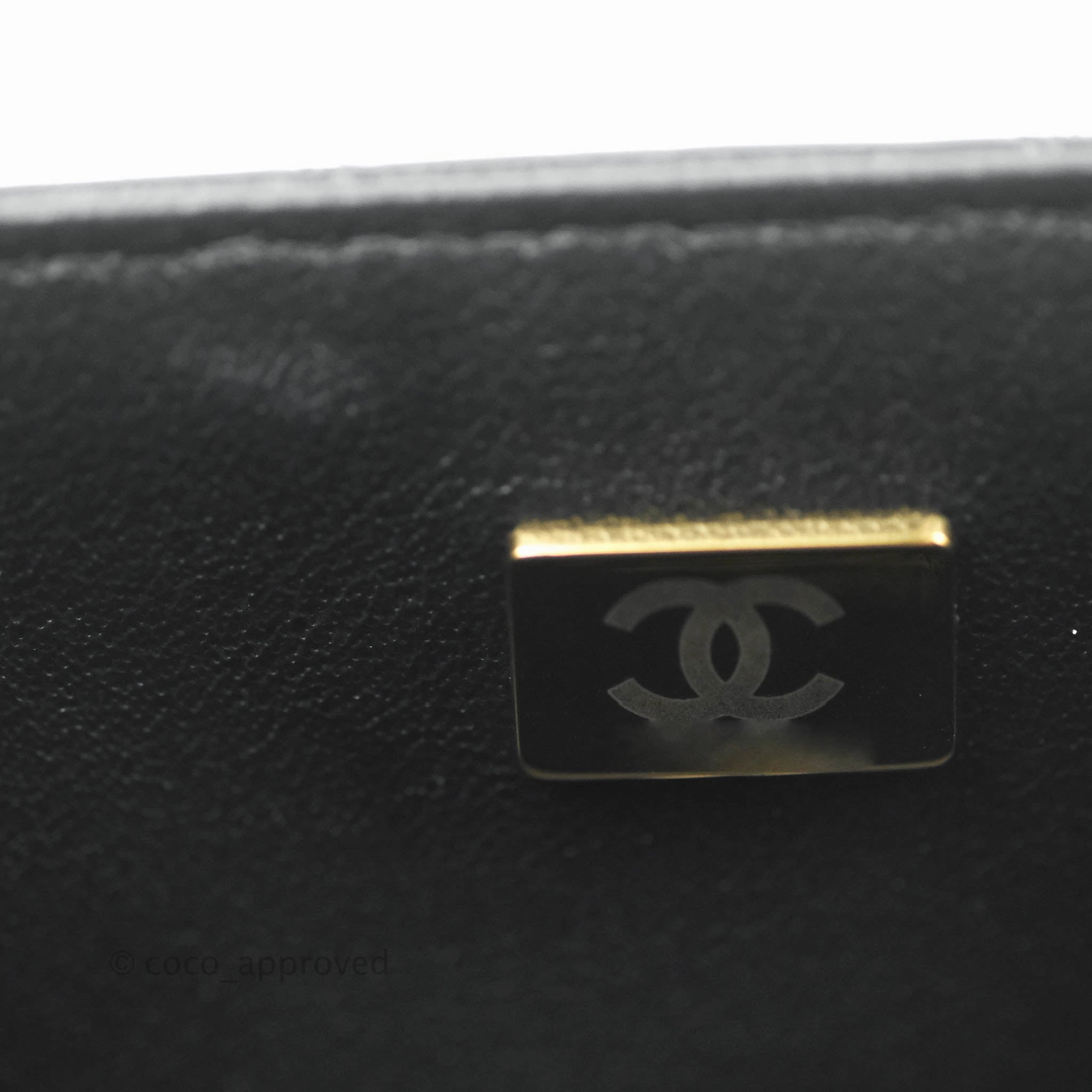 Chanel Classic Mini Rectangular Flap Black Lambskin Gold Hardware