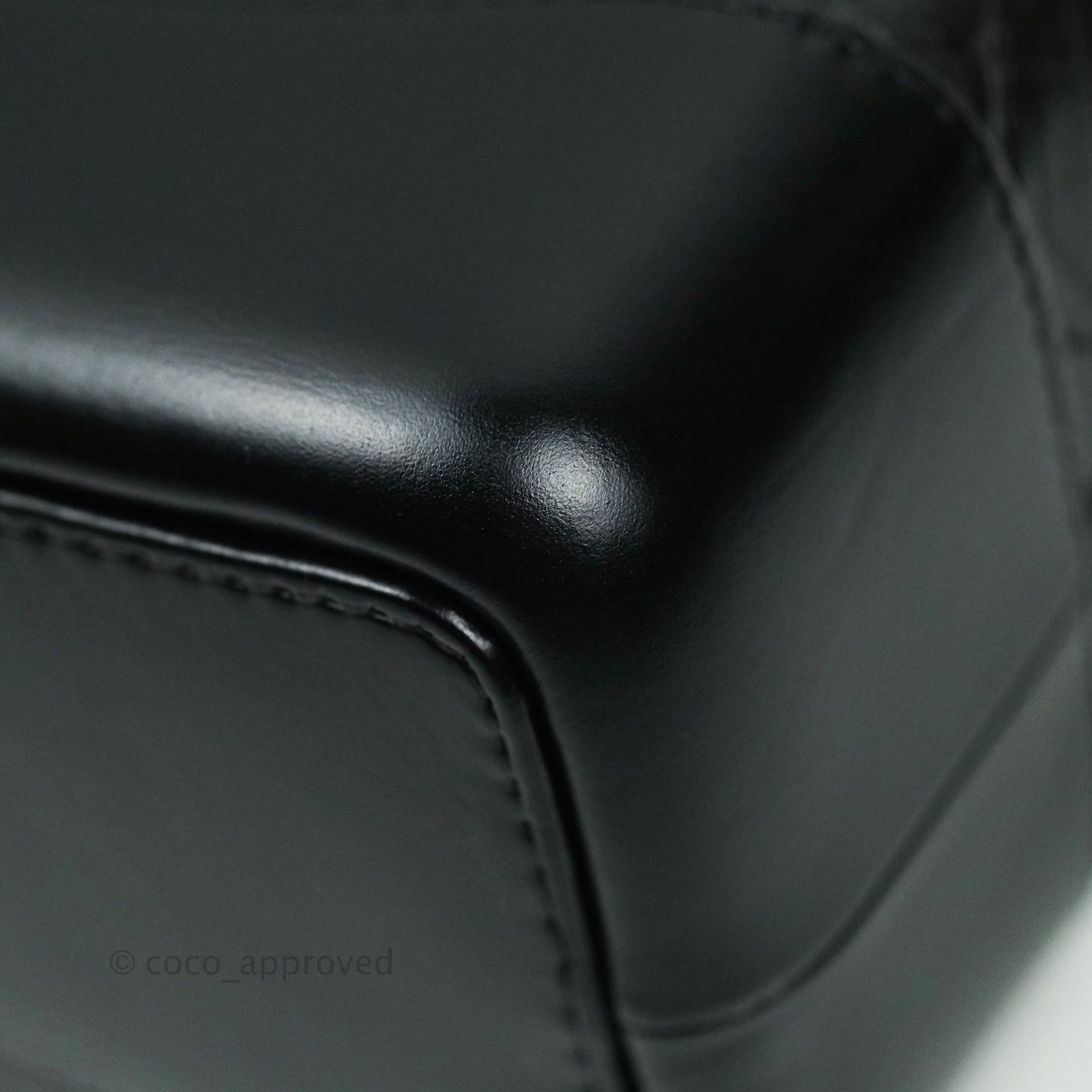 Chanel Gabrielle Backpack Black Aged Calfskin Small Black