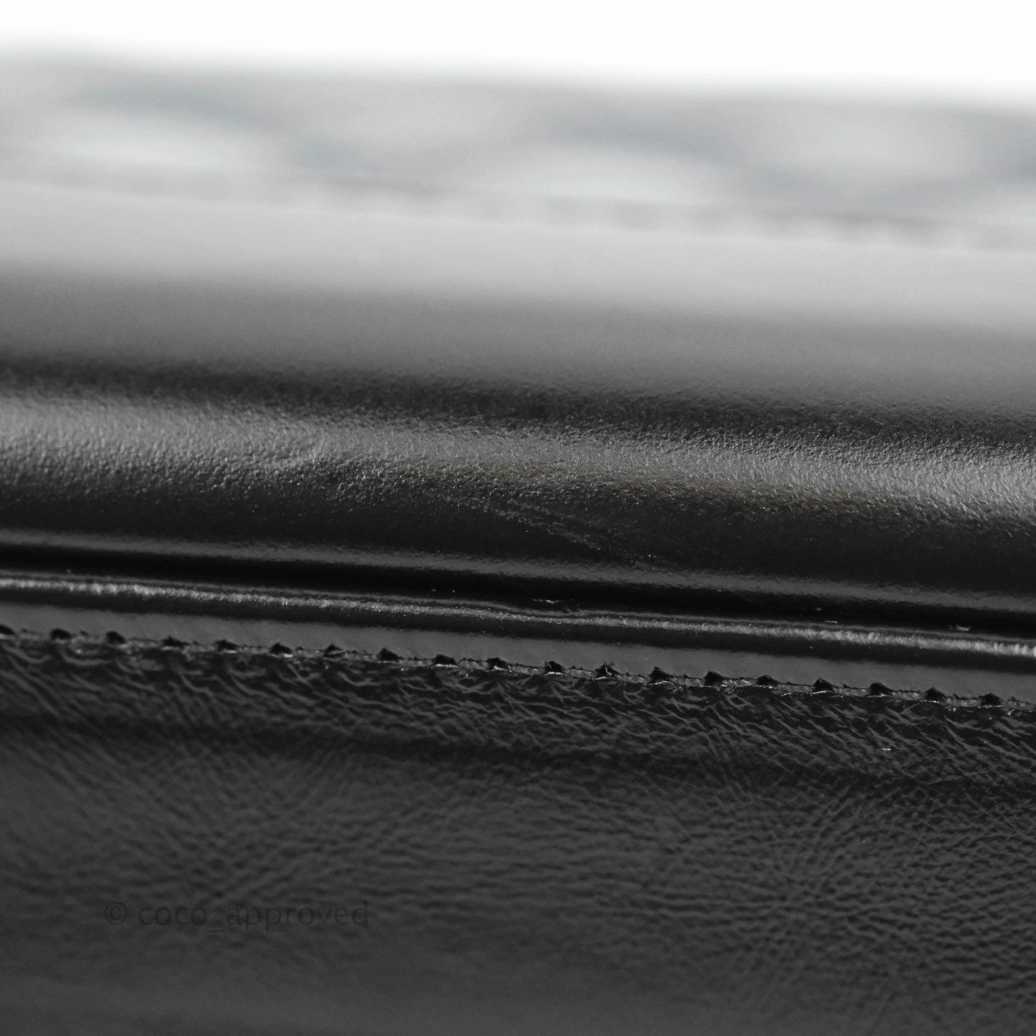 Chanel Gabrielle Clutch With Chain Aged Calfskin Navy Black Mixed Hardware