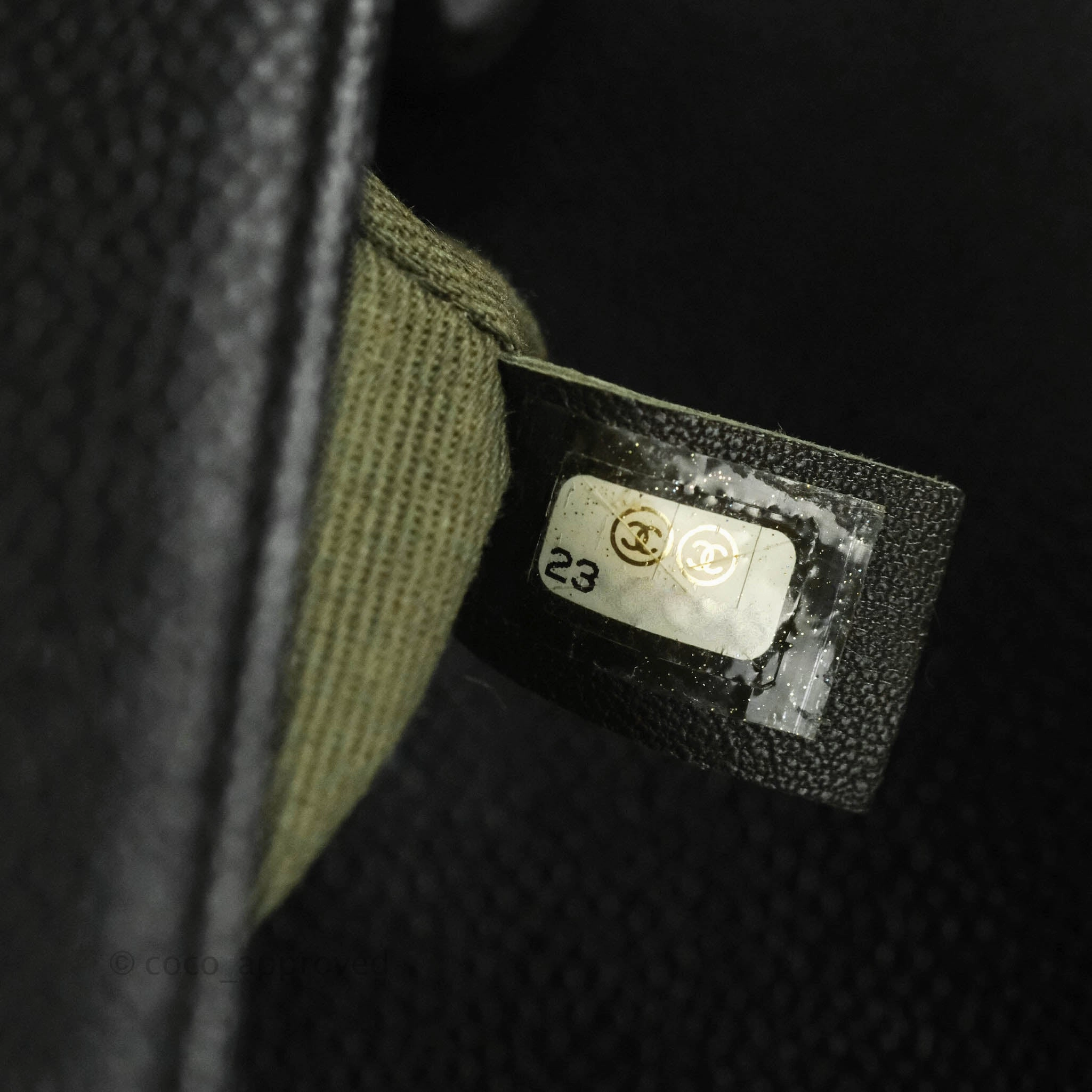 Chanel Medium Boy Quilted Black Caviar Aged Gold Hardware