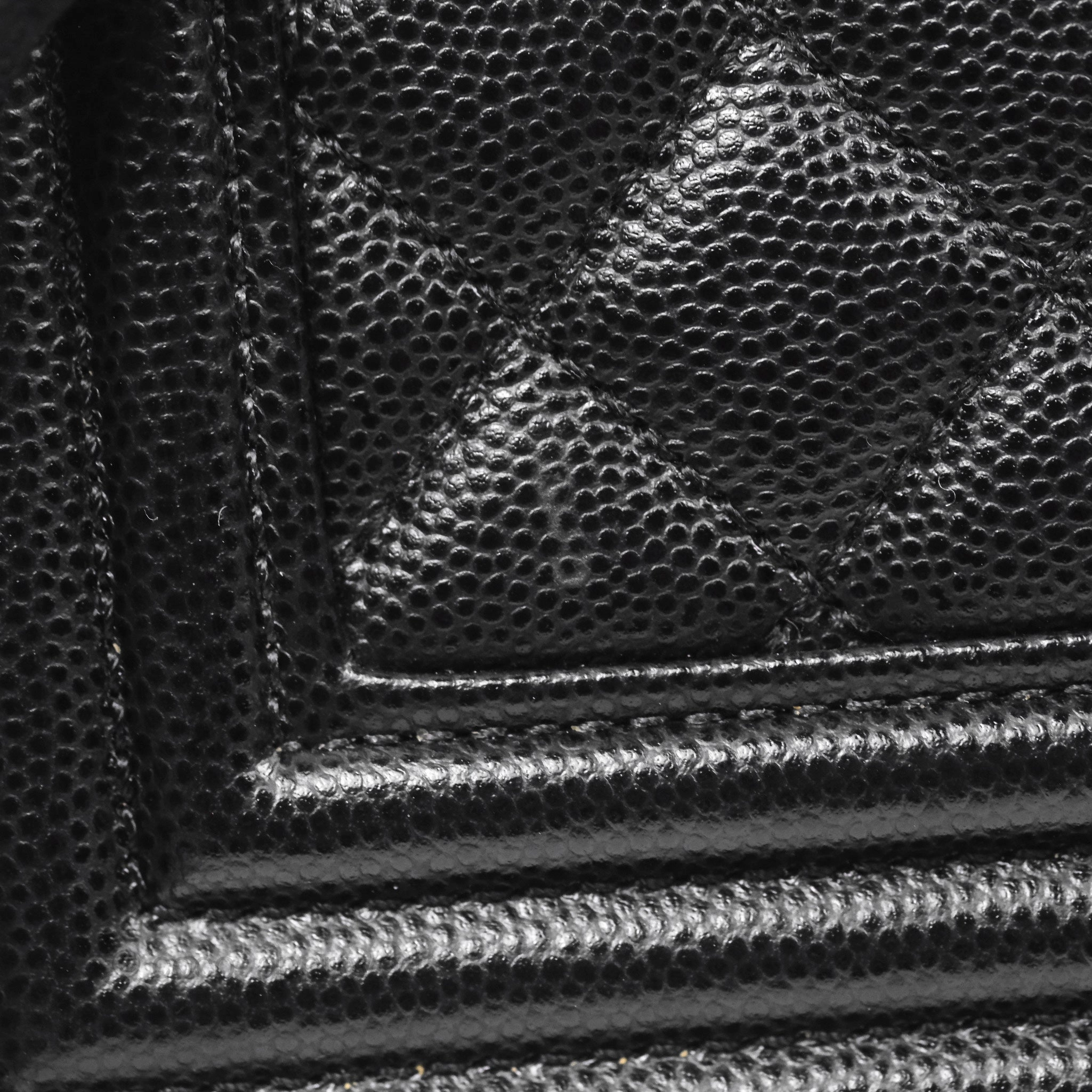 Chanel Medium Boy Quilted Black Caviar Ruthenium Hardware